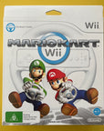 Wii - Mario Kart Wii - With Steering Wheel