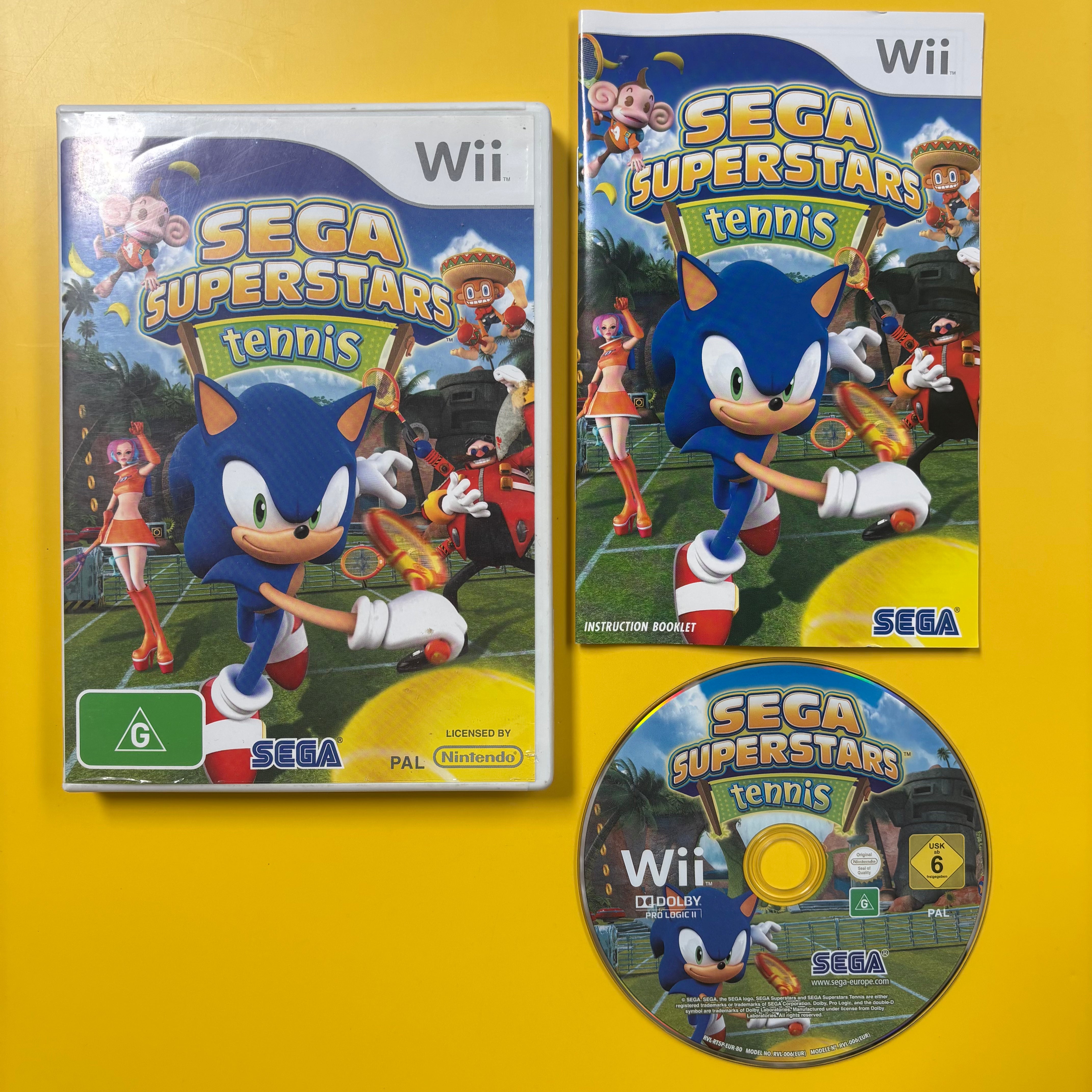 Wii - Sega Superstars Tennis
