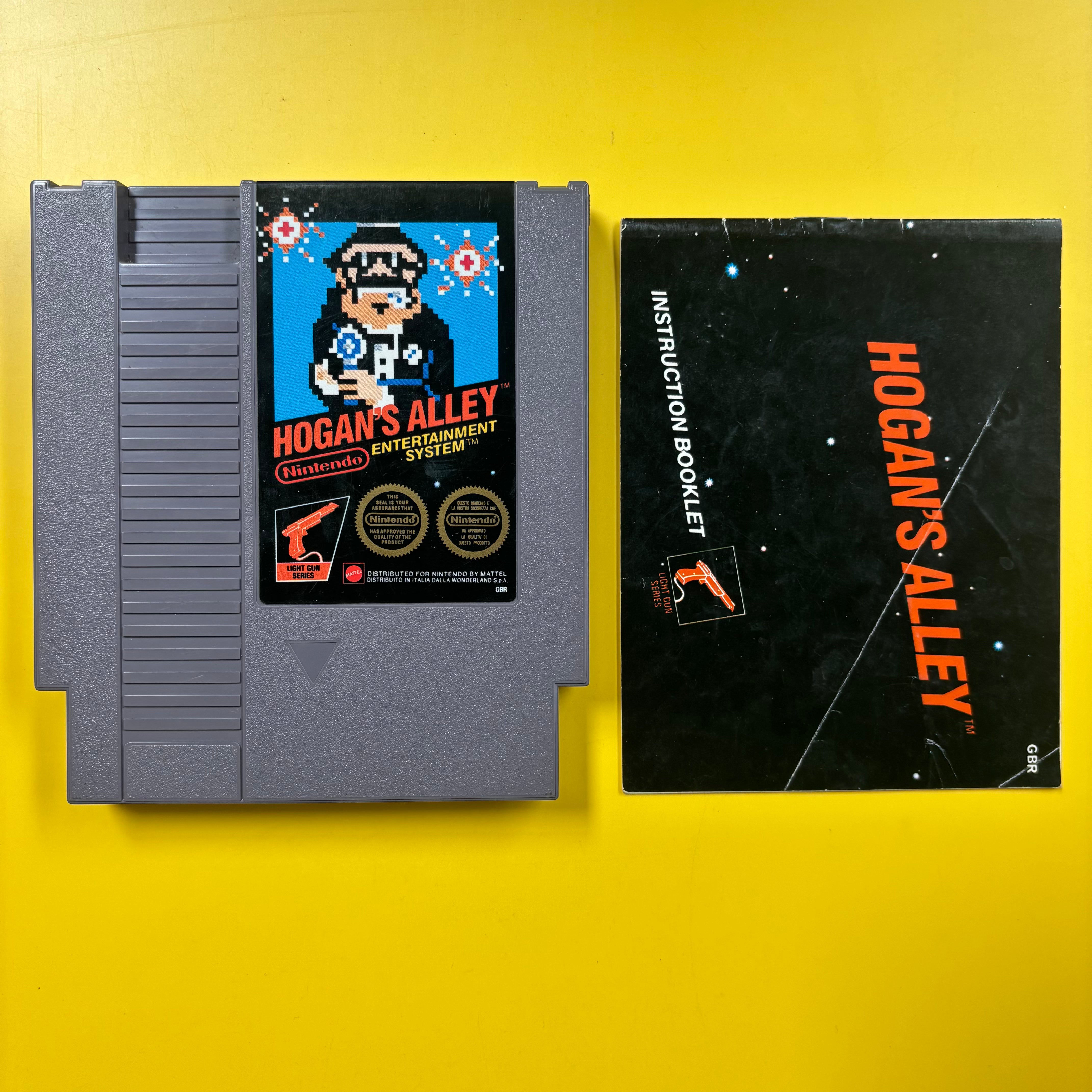 Jeu NES Hogan's Alley - Version PAL (GBR/ITA/AUS) - Bon état - Nintendo NES
