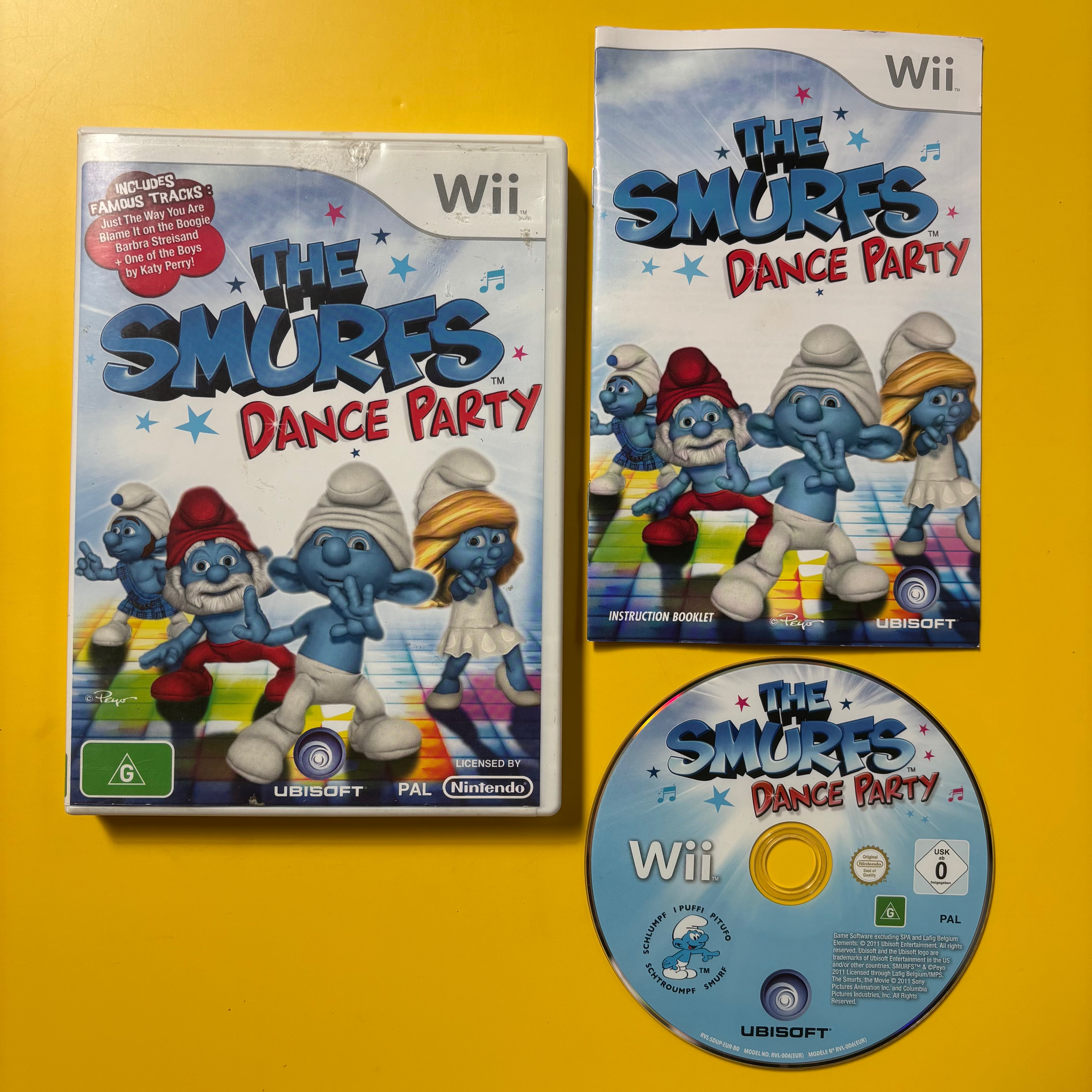 Wii - The Smurfs Dance Party
