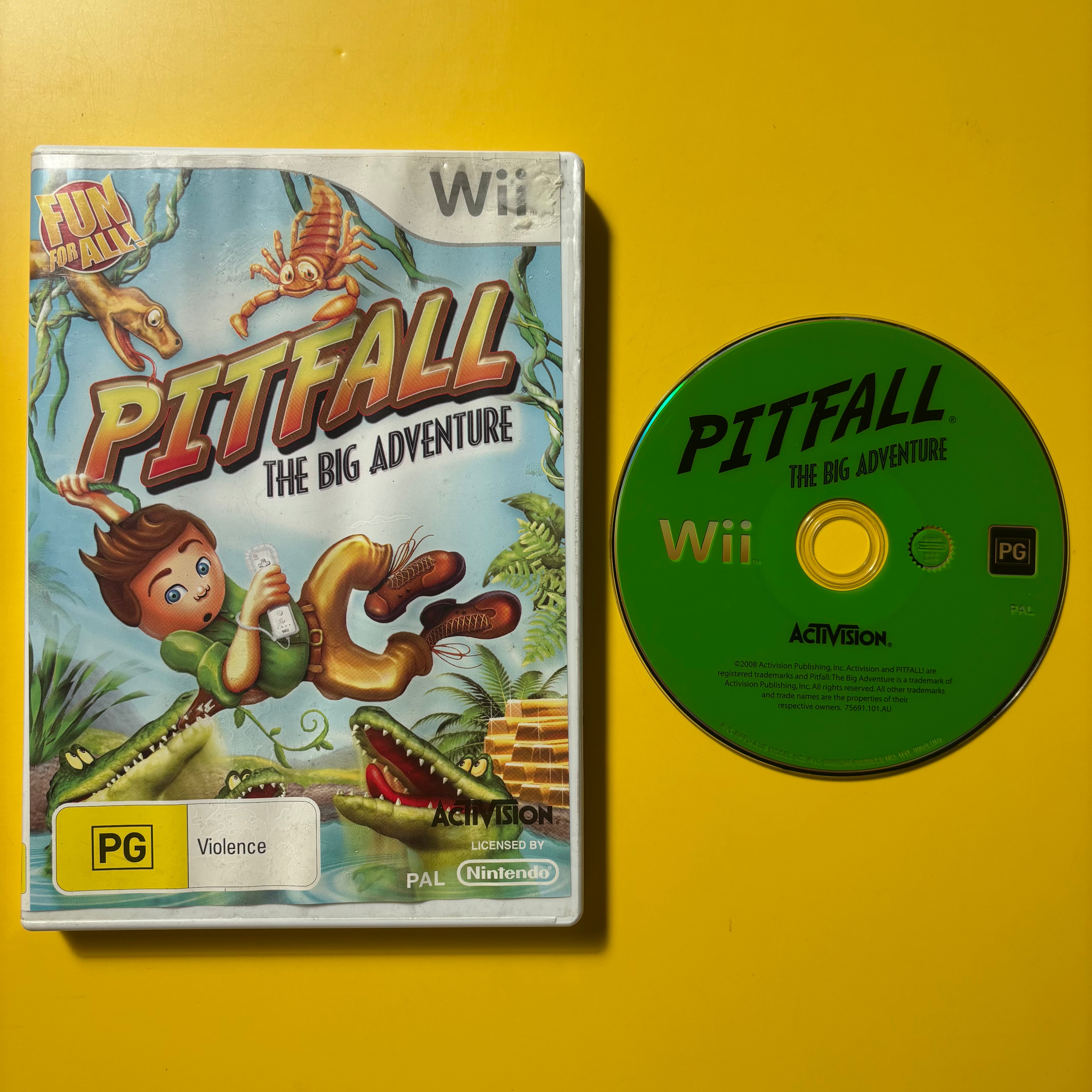 Wii - Pitfall The Big Adventure