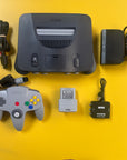 Nintendo 64 - Console - Charcoal + Rumble Pak + HDMI