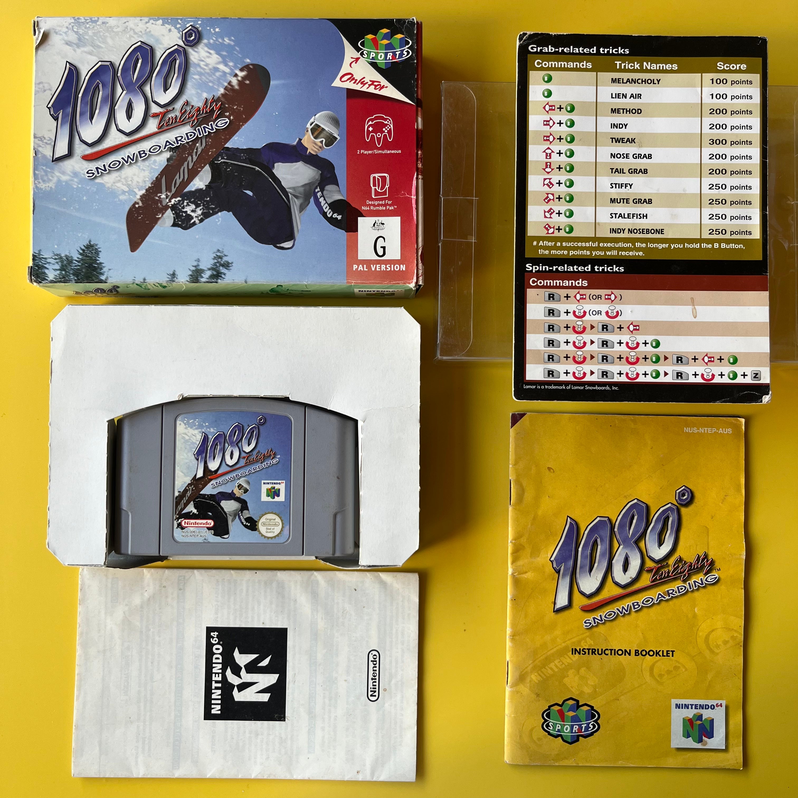 Nintendo 64 1080 snowboarding deals