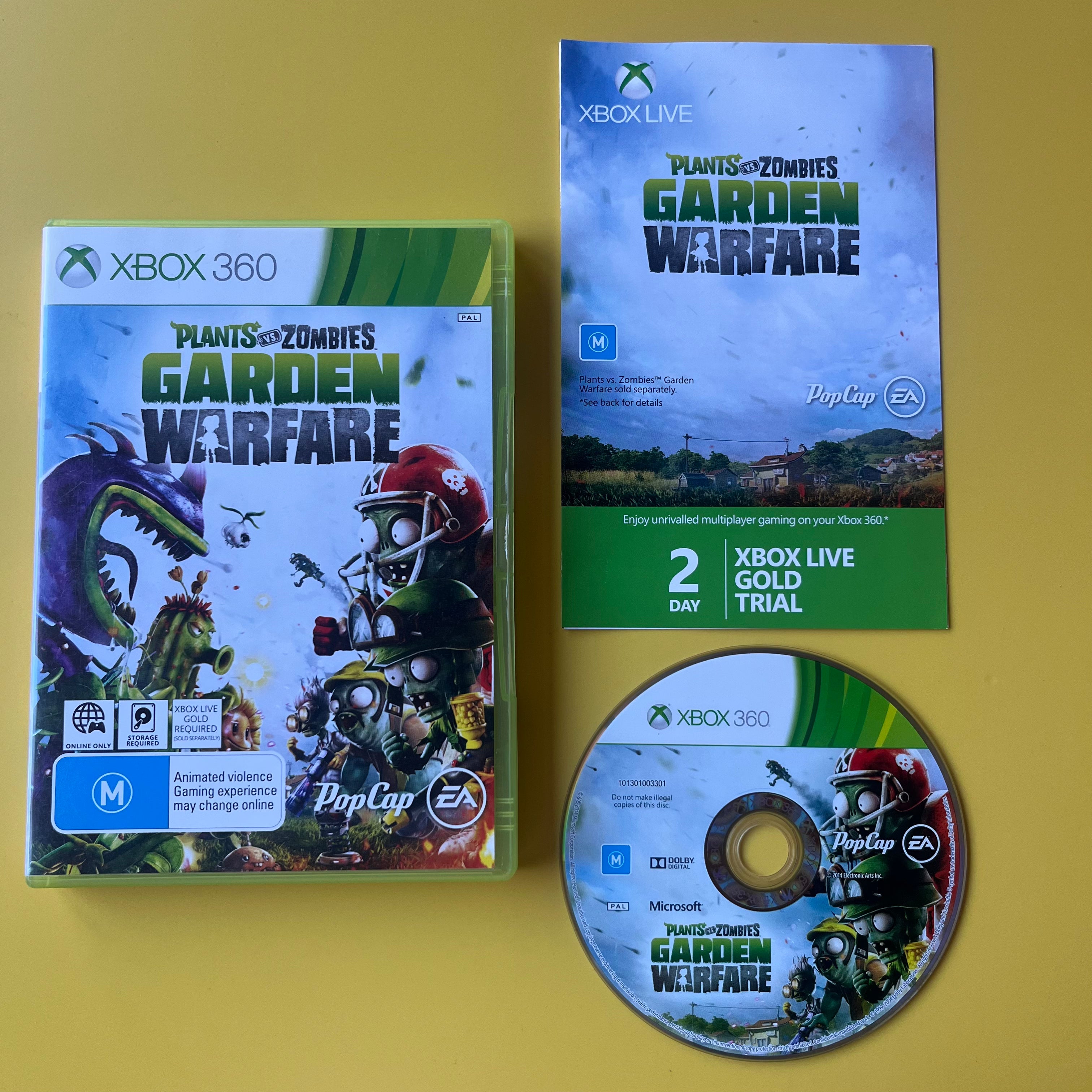 Buy Xbox 360 - Plants vs Zombies Garden Warfare Online in Australia ...
