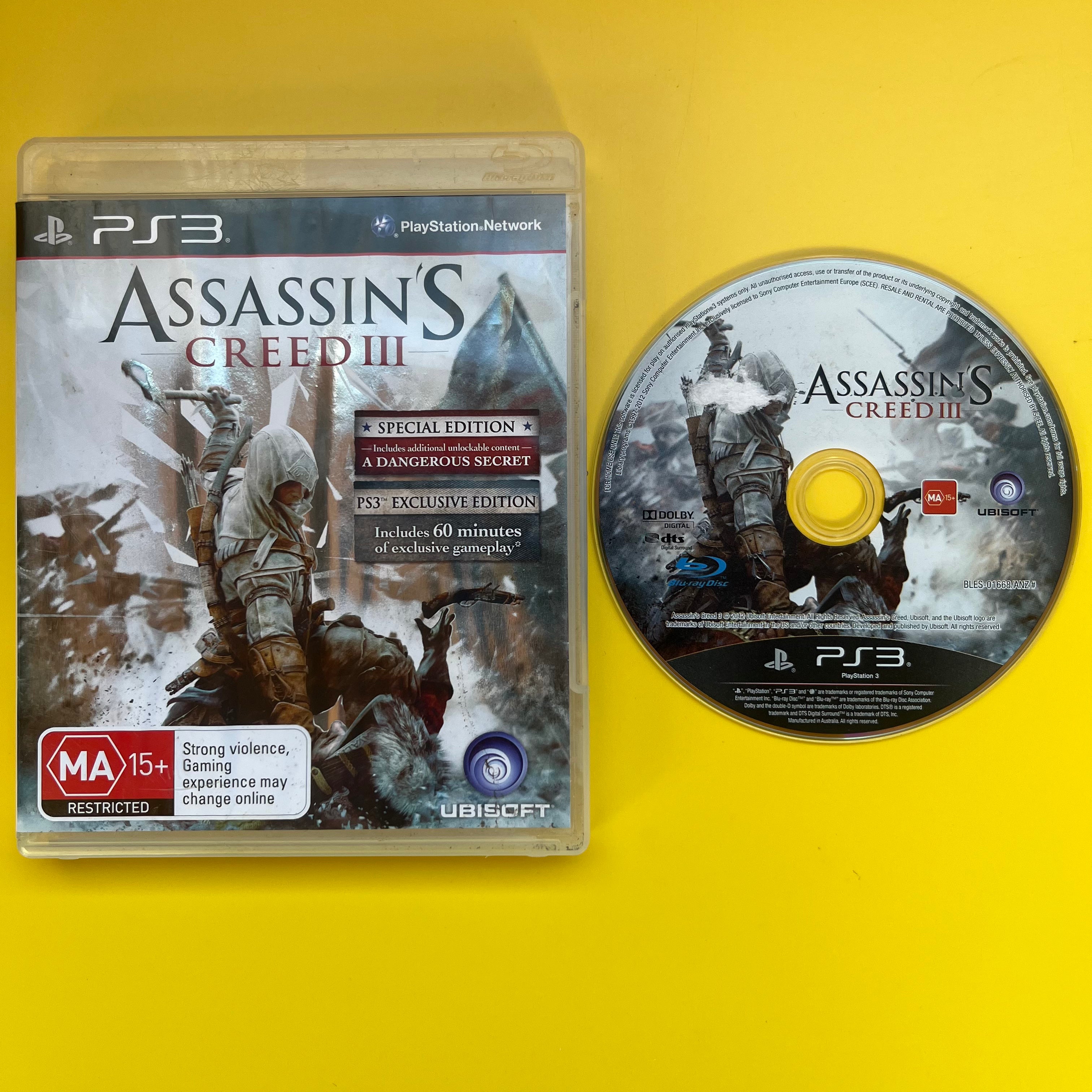 Console Sony PlayStation 3 Super Slim 500 Go + Assassin's Creed 3 - Rose (NEUVE Scellée)