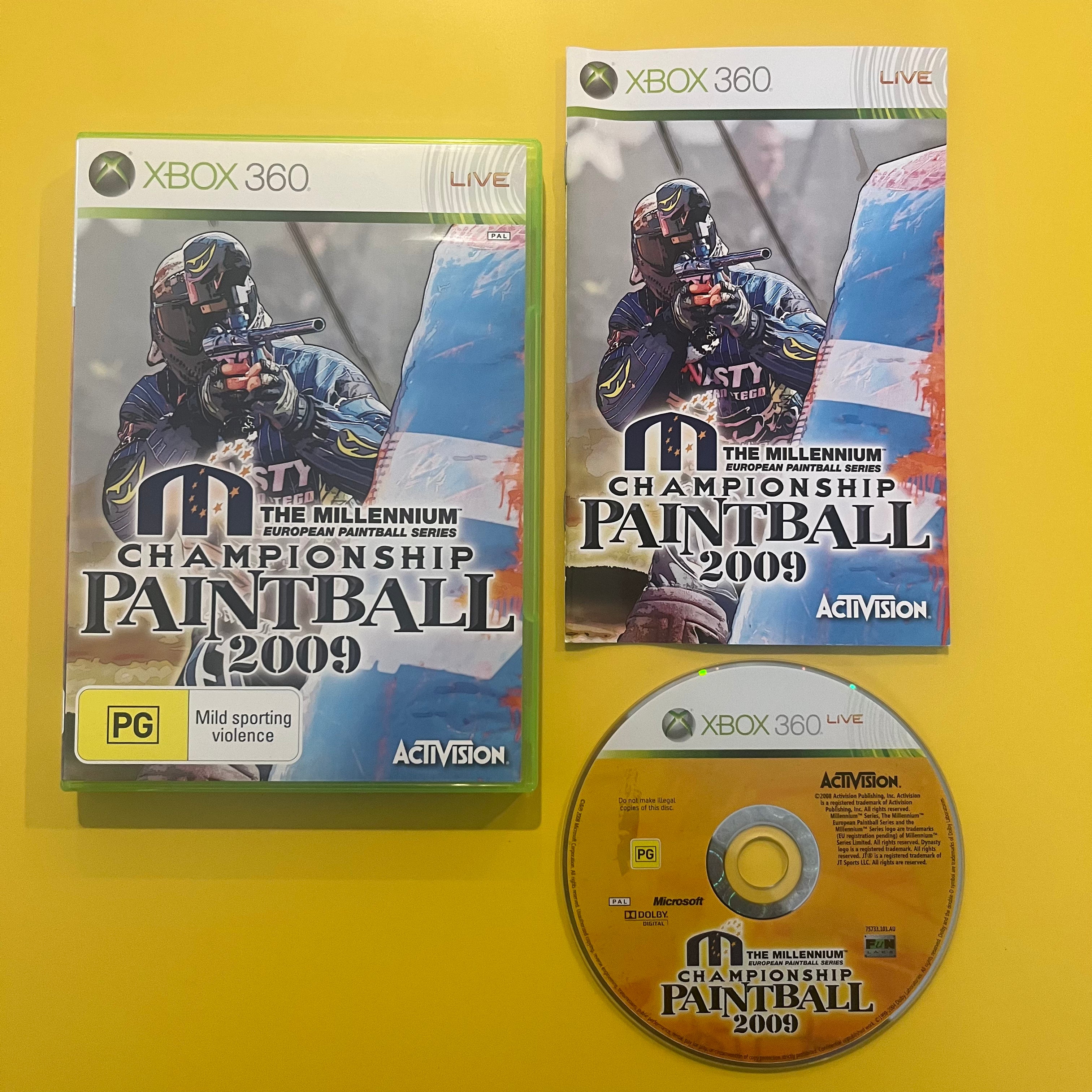 Buy Xbox 360 Millennium Championship Paintball 2009 Online in
