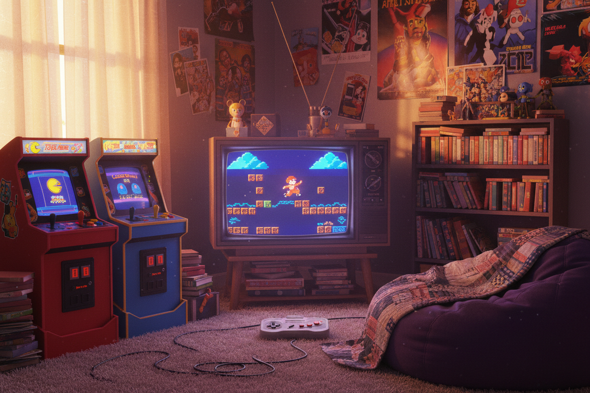 Nostalgia Unleashed: Revisiting Childhood with Retro Video Games