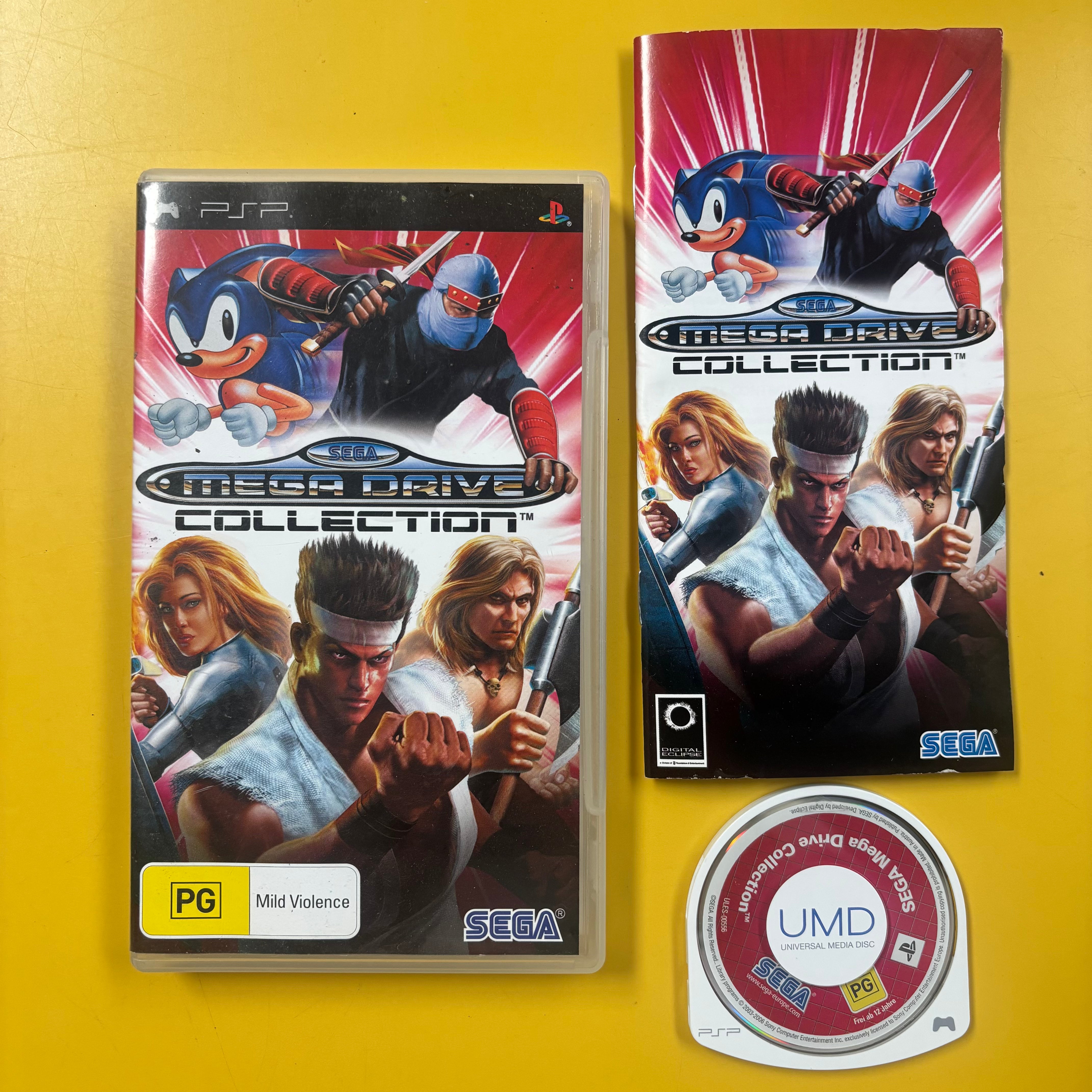 Psp Console Drive Buy PSP - SEGA Mega Drive Collection Online in Australia | PSP - SEGA ...