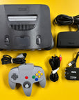 Nintendo 64 - Console - Charcoal + HDMI