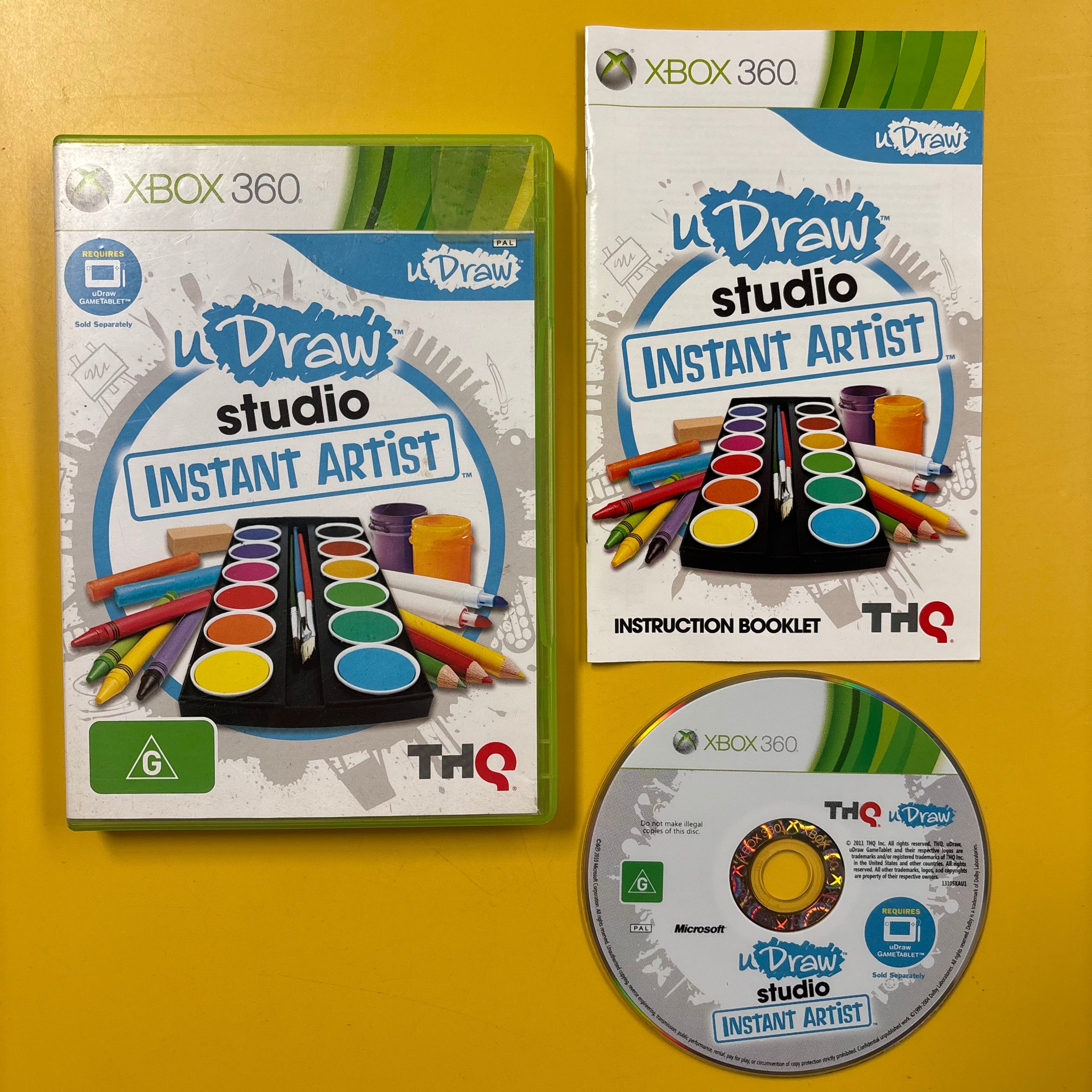 Xbox 360 - U Draw Studio Instant Artist