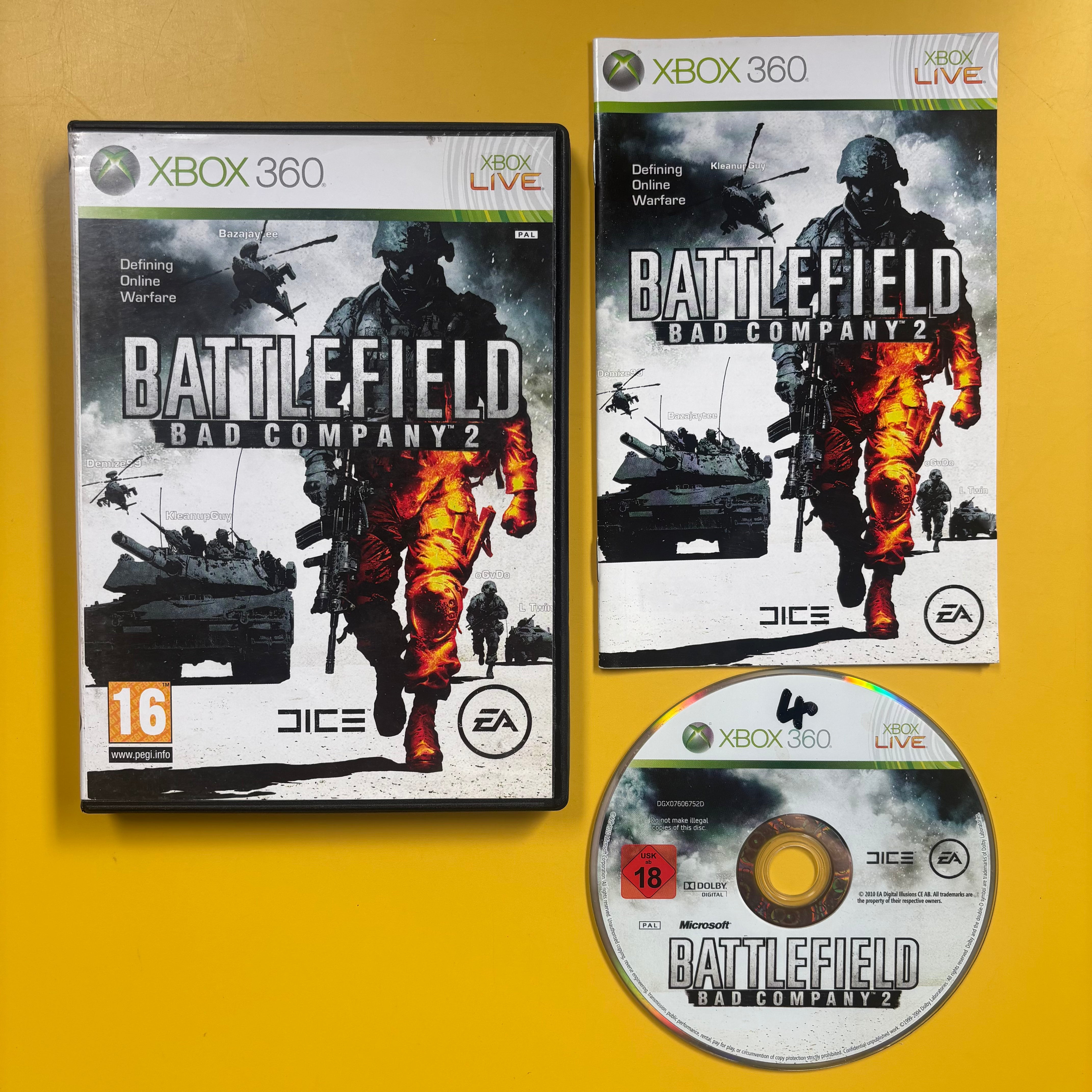 Xbox 360 - Battlefield Bad Company 2