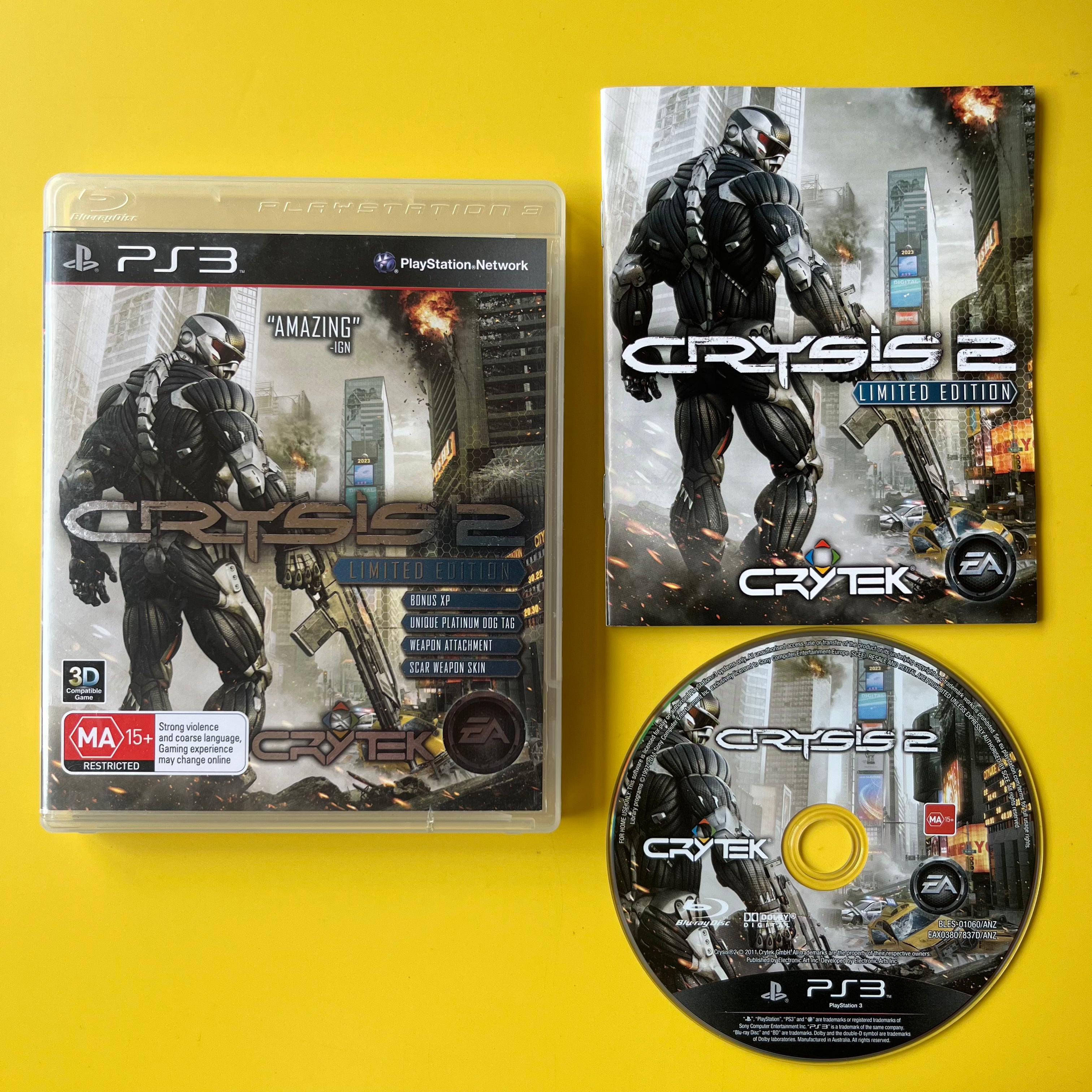 PS3 - Crysis 2 - Limited Edition