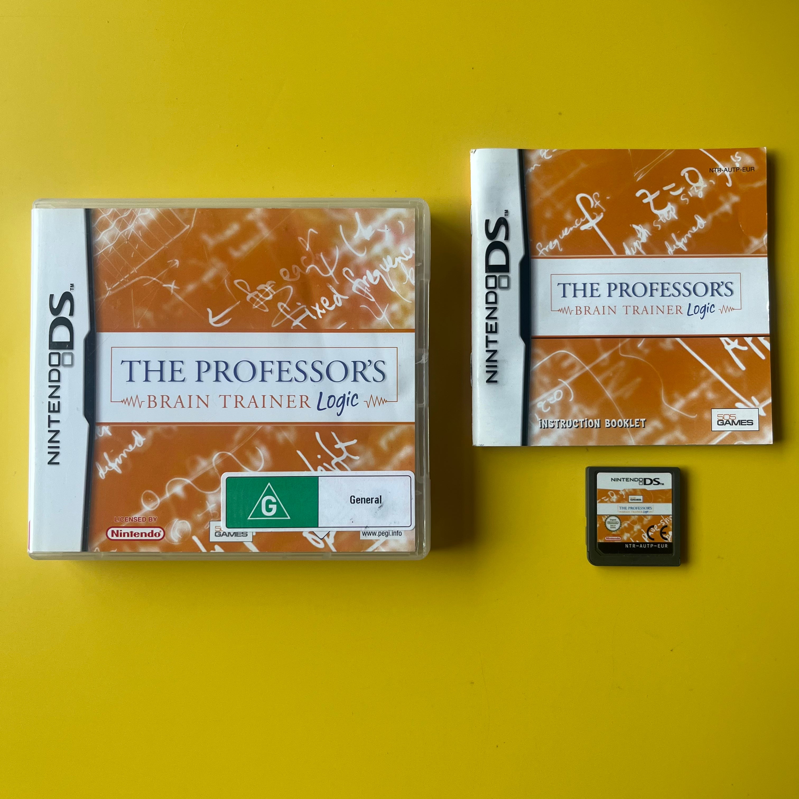 Buy DS - The Professor's Brain Trainer Logic Online in Australia | DS ...