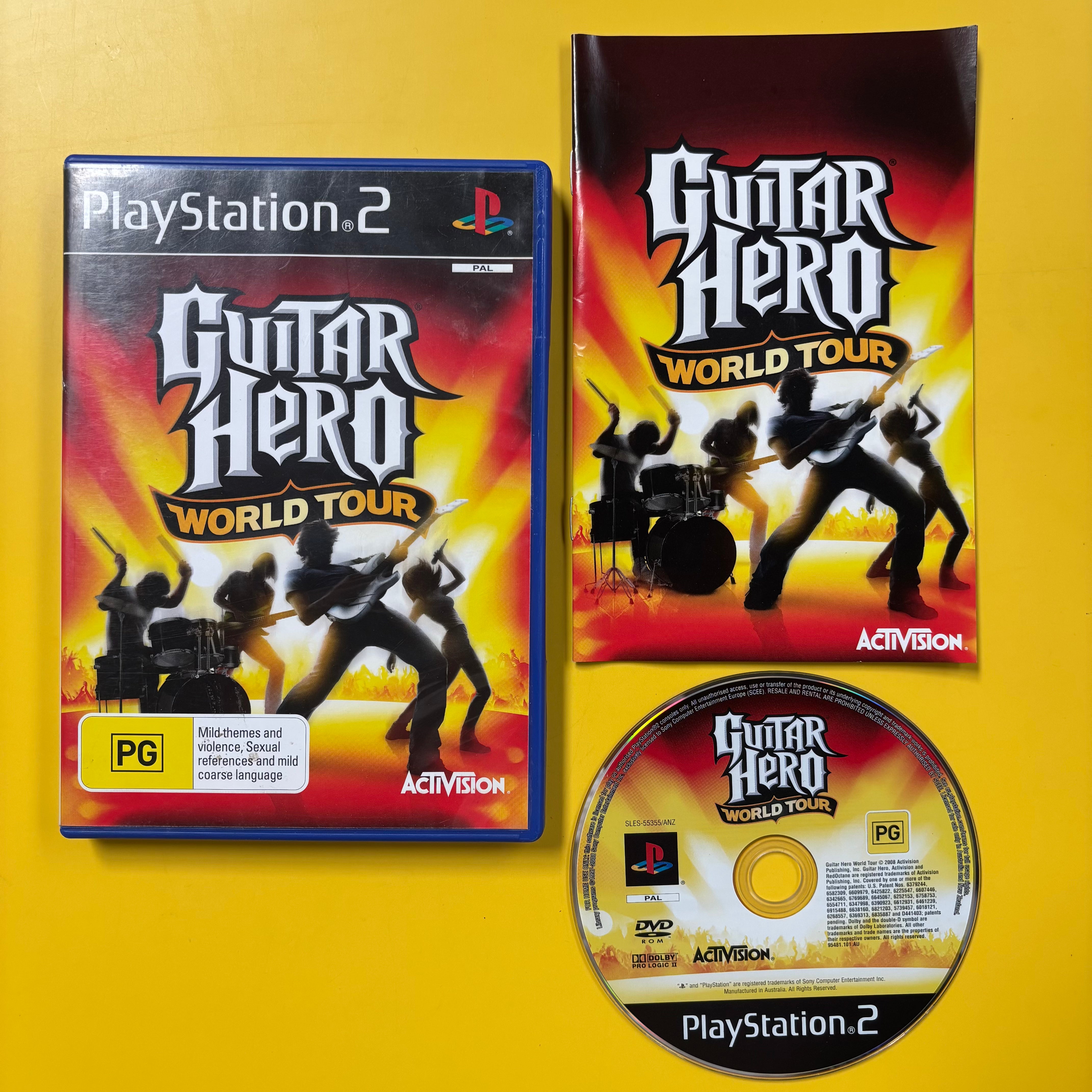 PS2 - Guitar Hero World Tour