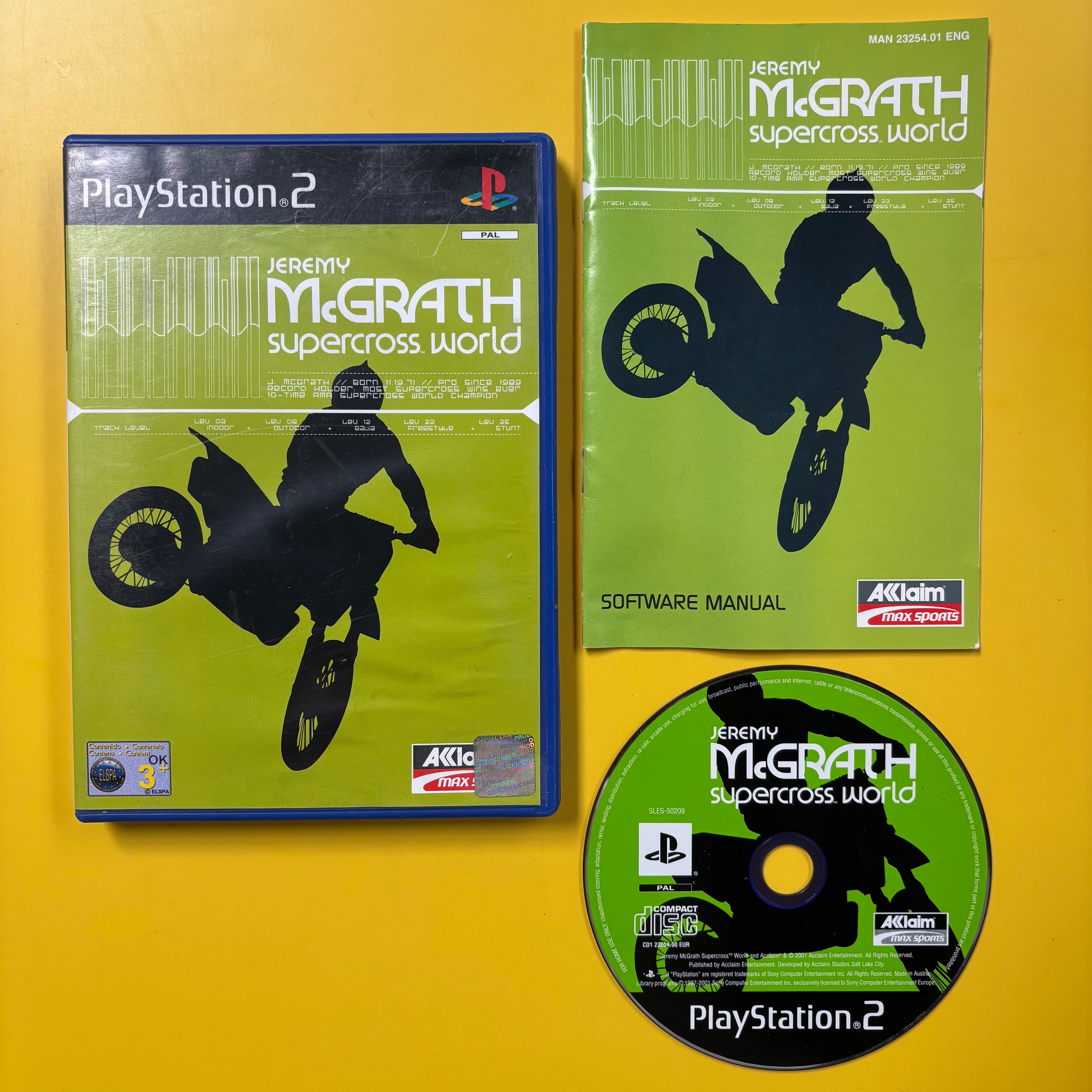 PS2 - Jeremy McGrath Supercross World