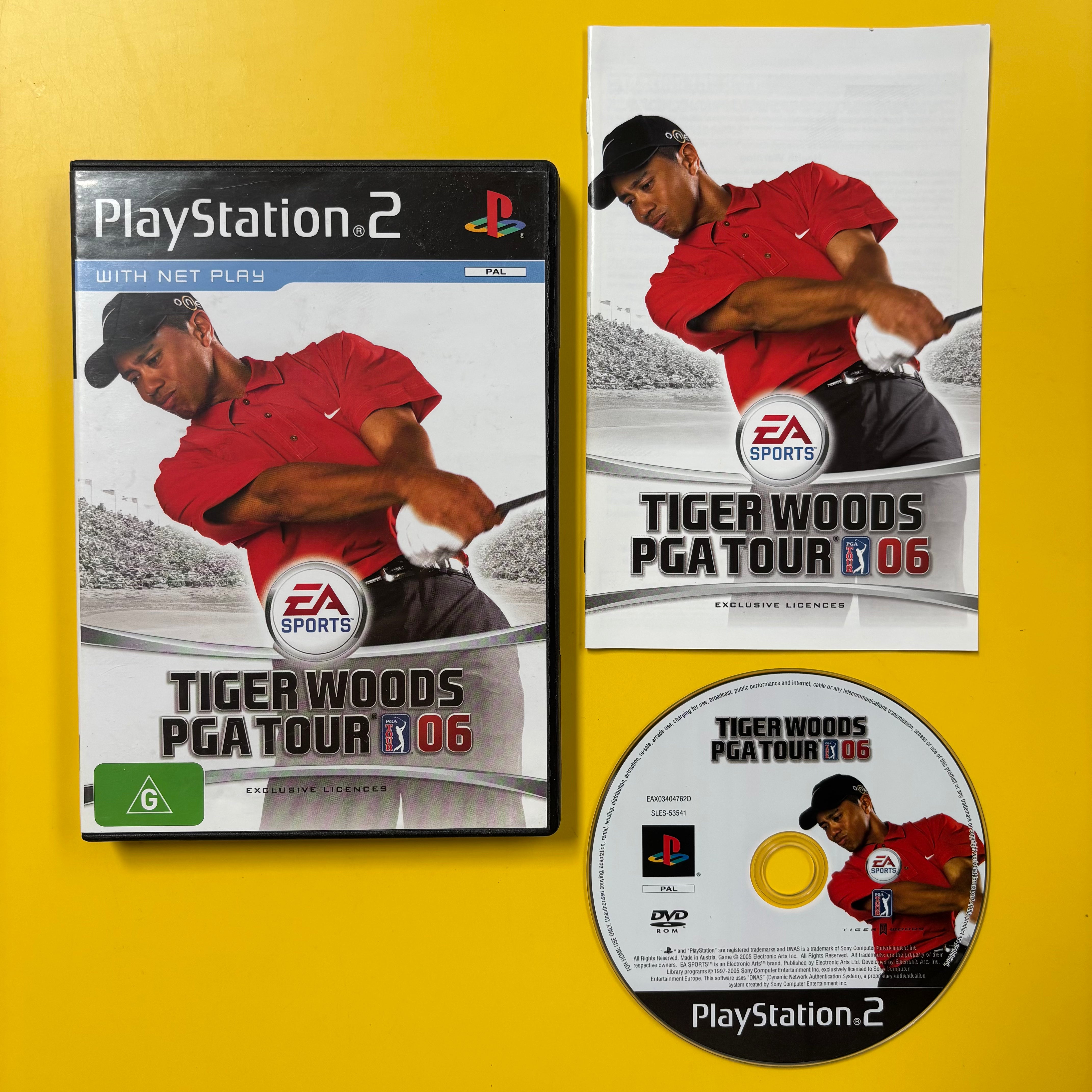 PS2 - Tiger Woods PGA Tour 06