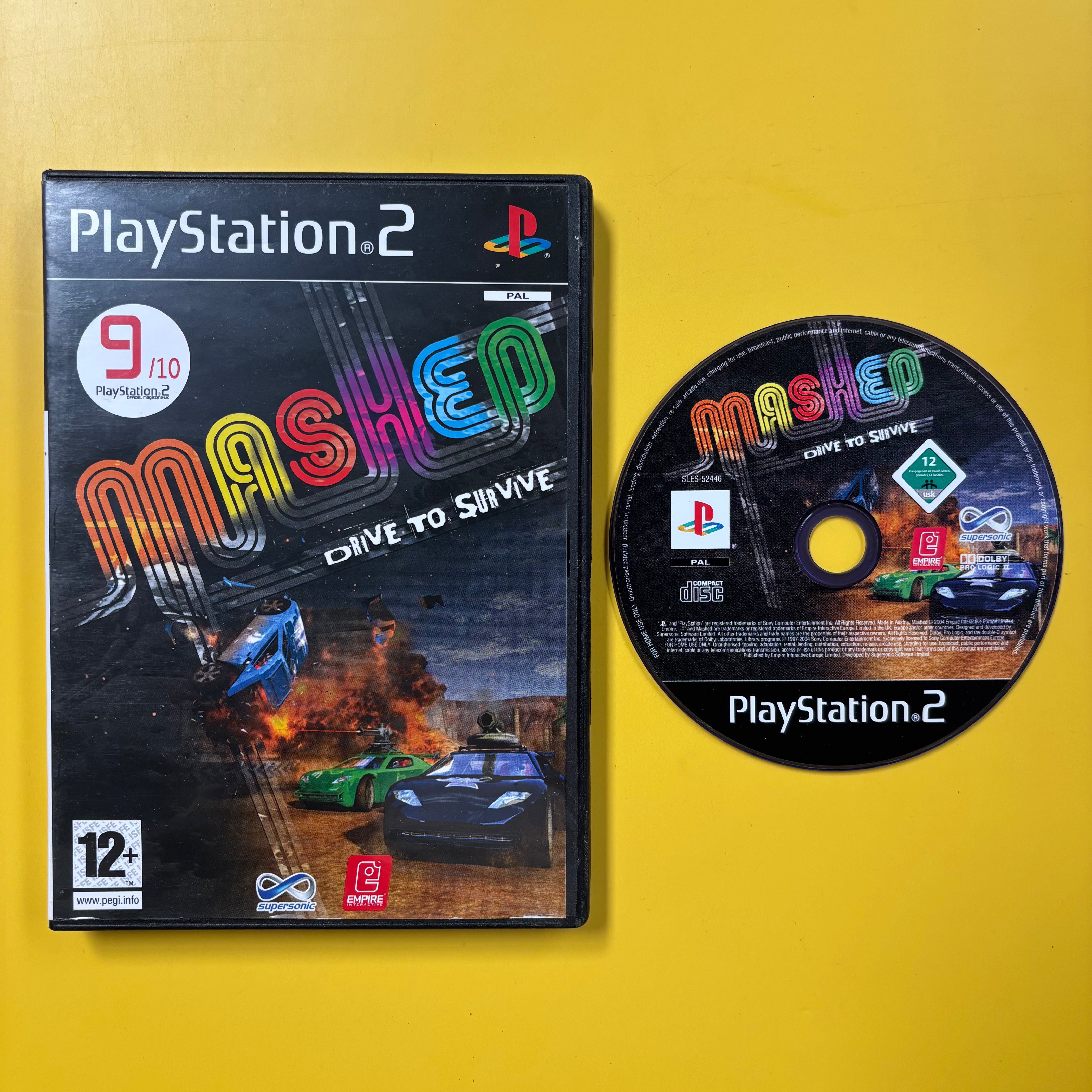 PS2 - Mashed Drive to Survive