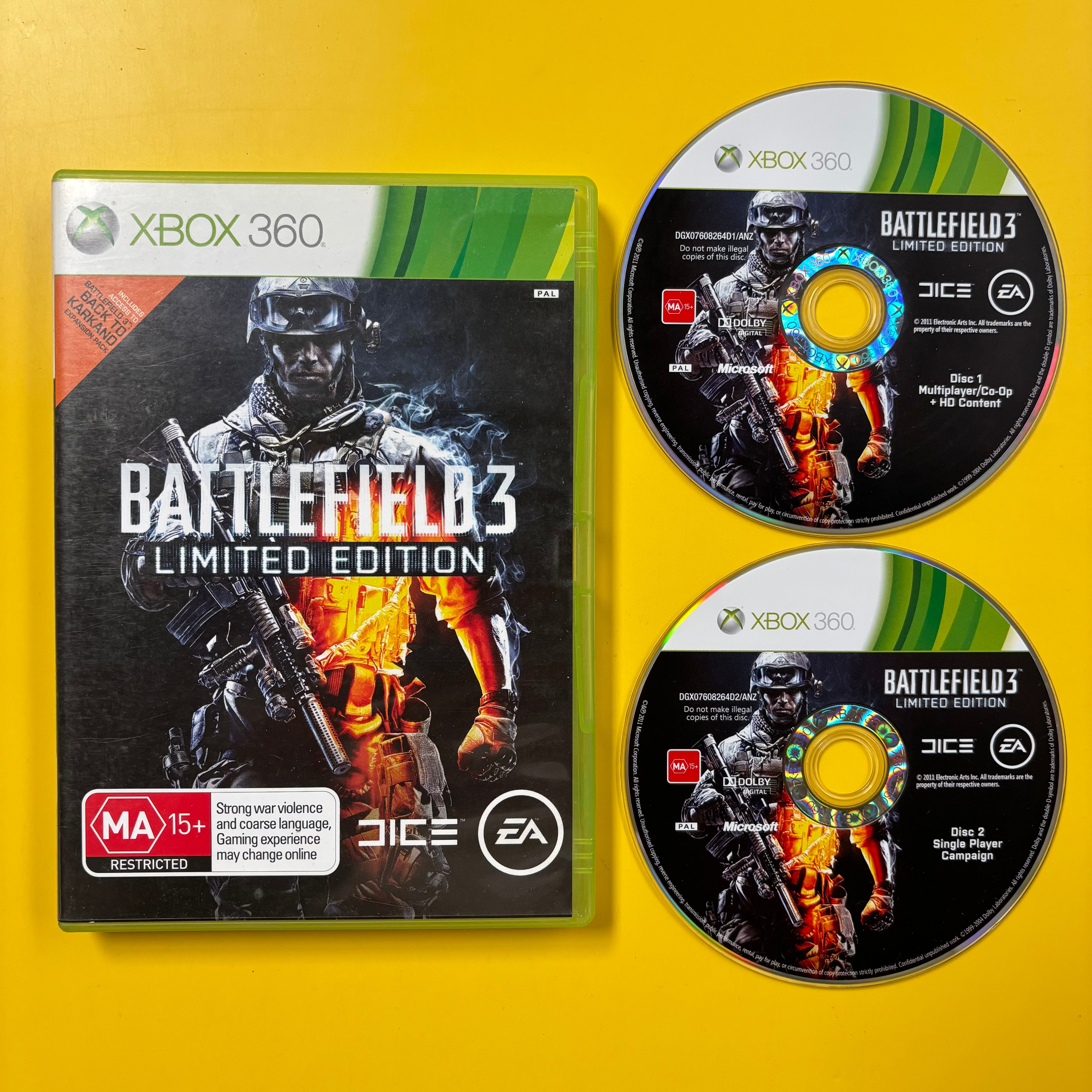 Xbox 360 - Battlefield 3 - Limited Edition