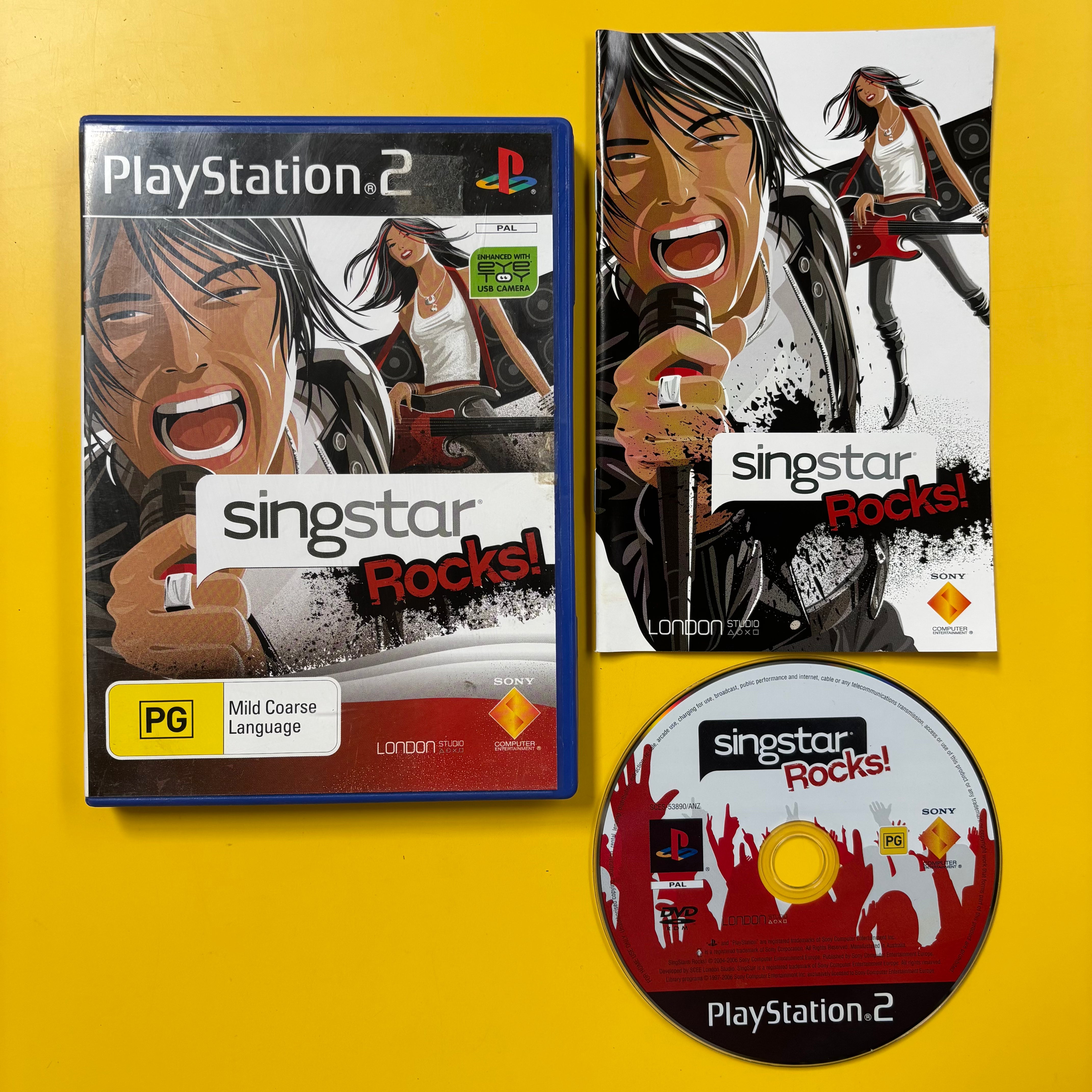 PS2 - SingStar Rocks!