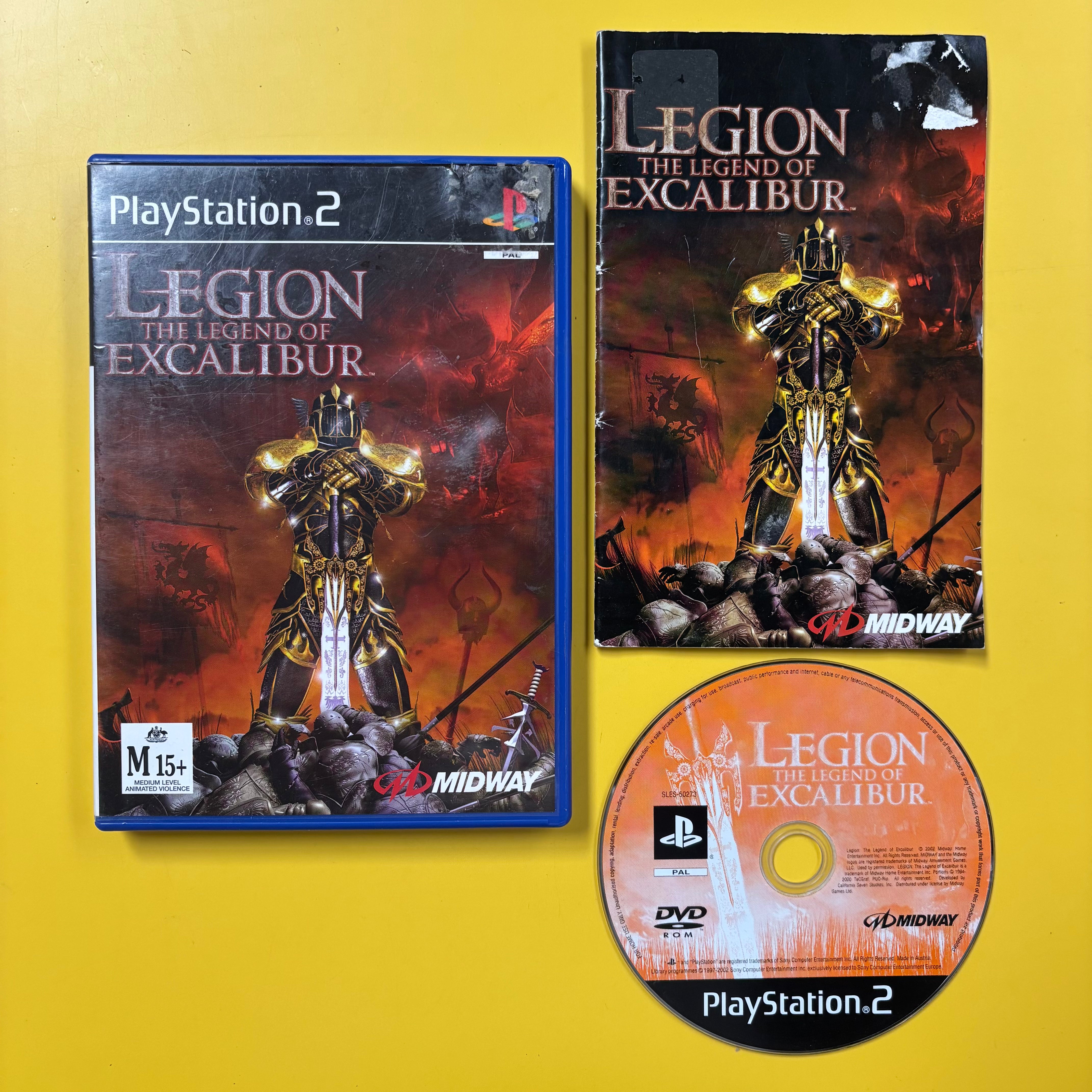 PS2 - Legion The Legend of Excalibur