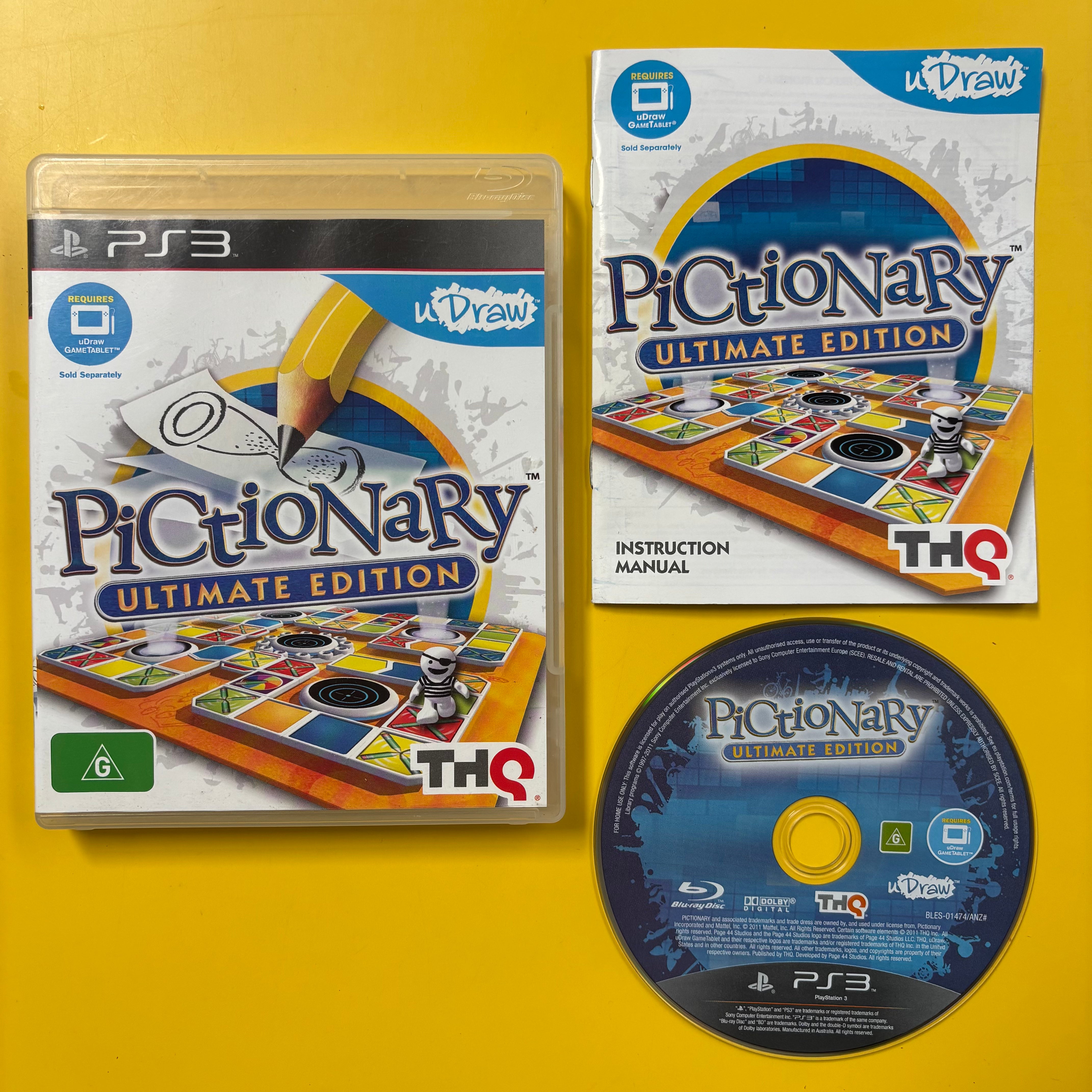 PS3 - uDraw Pictionary Ultimate Edition