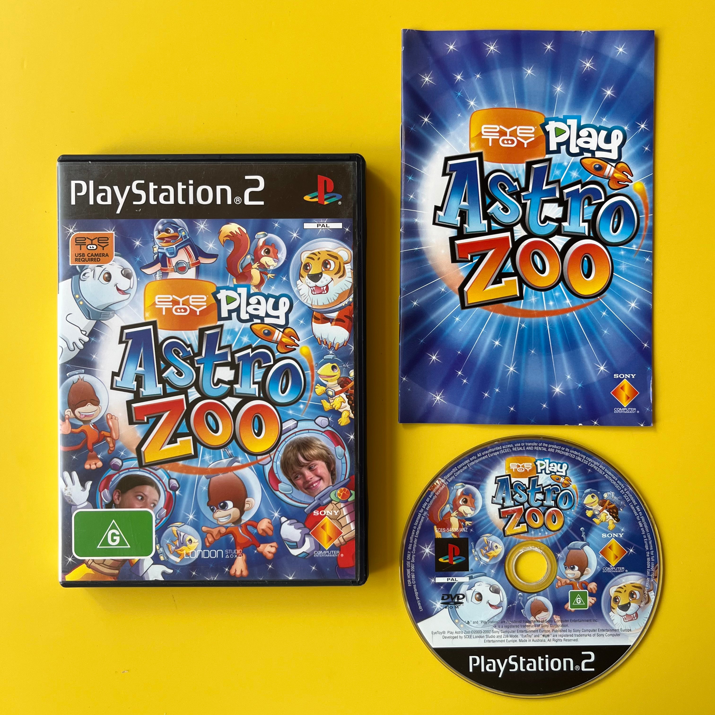 PS2 - EyeToy: Play Astro Zoo