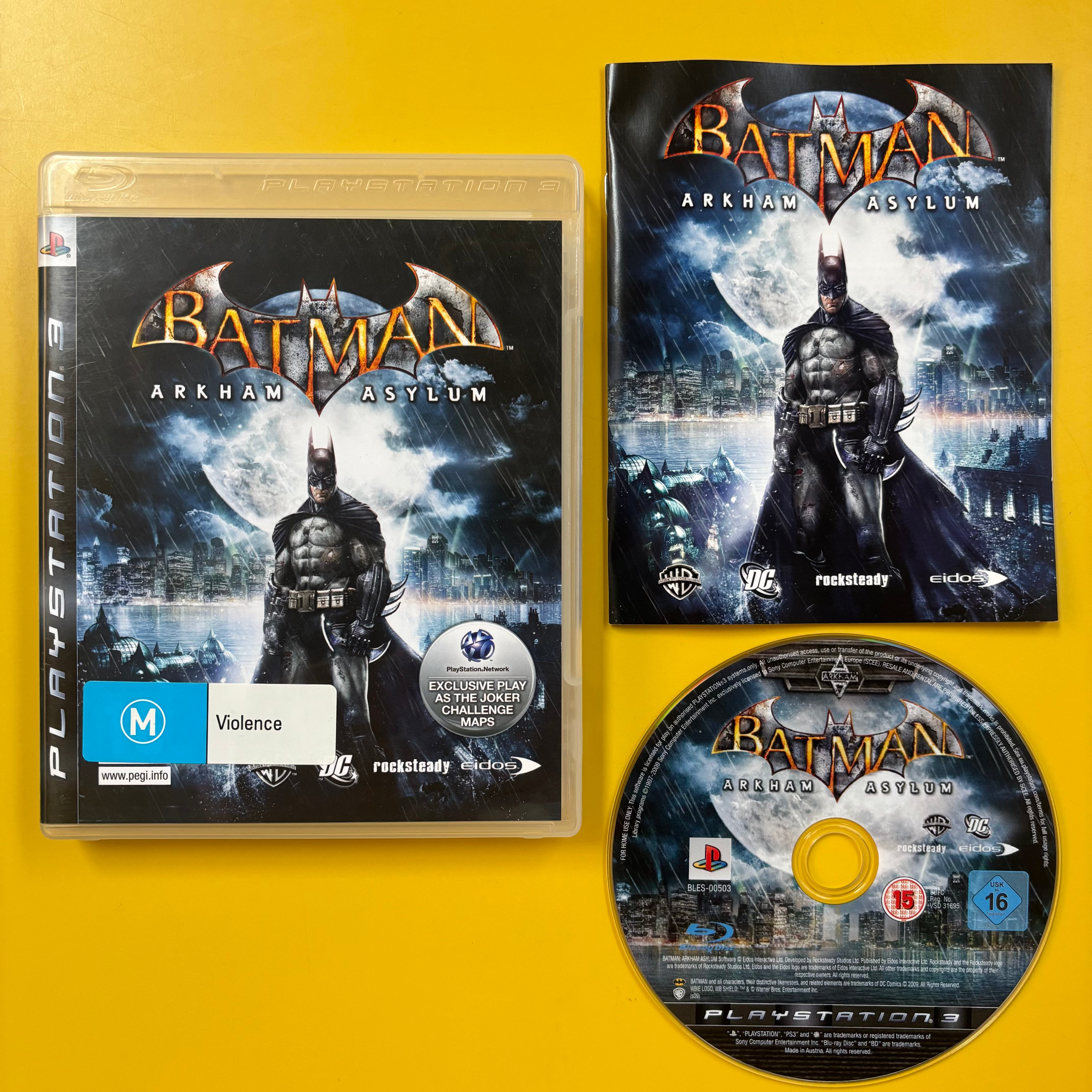 PS3 - Batman Akrham Asylum
