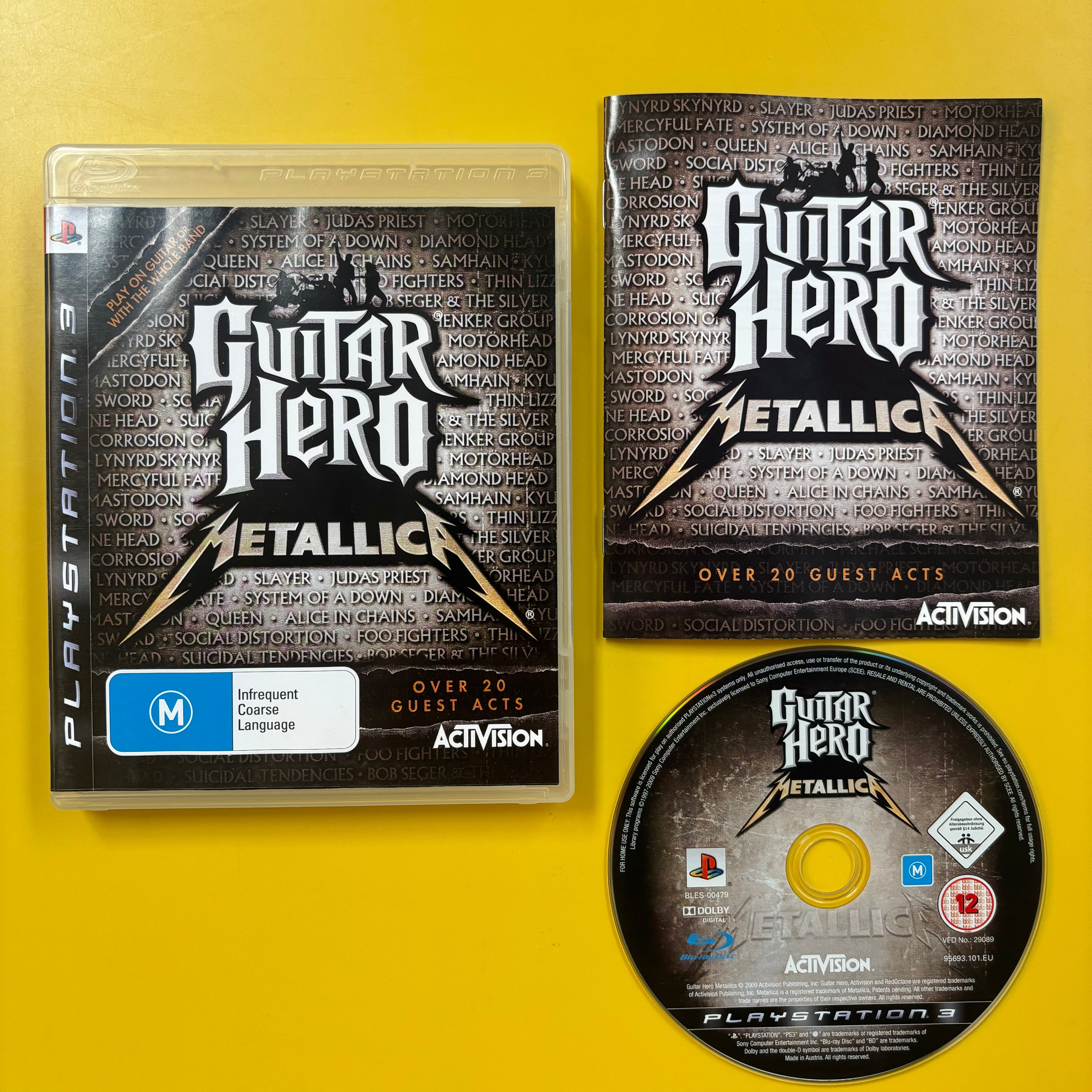 PS3 - Guitar Hero Metallica