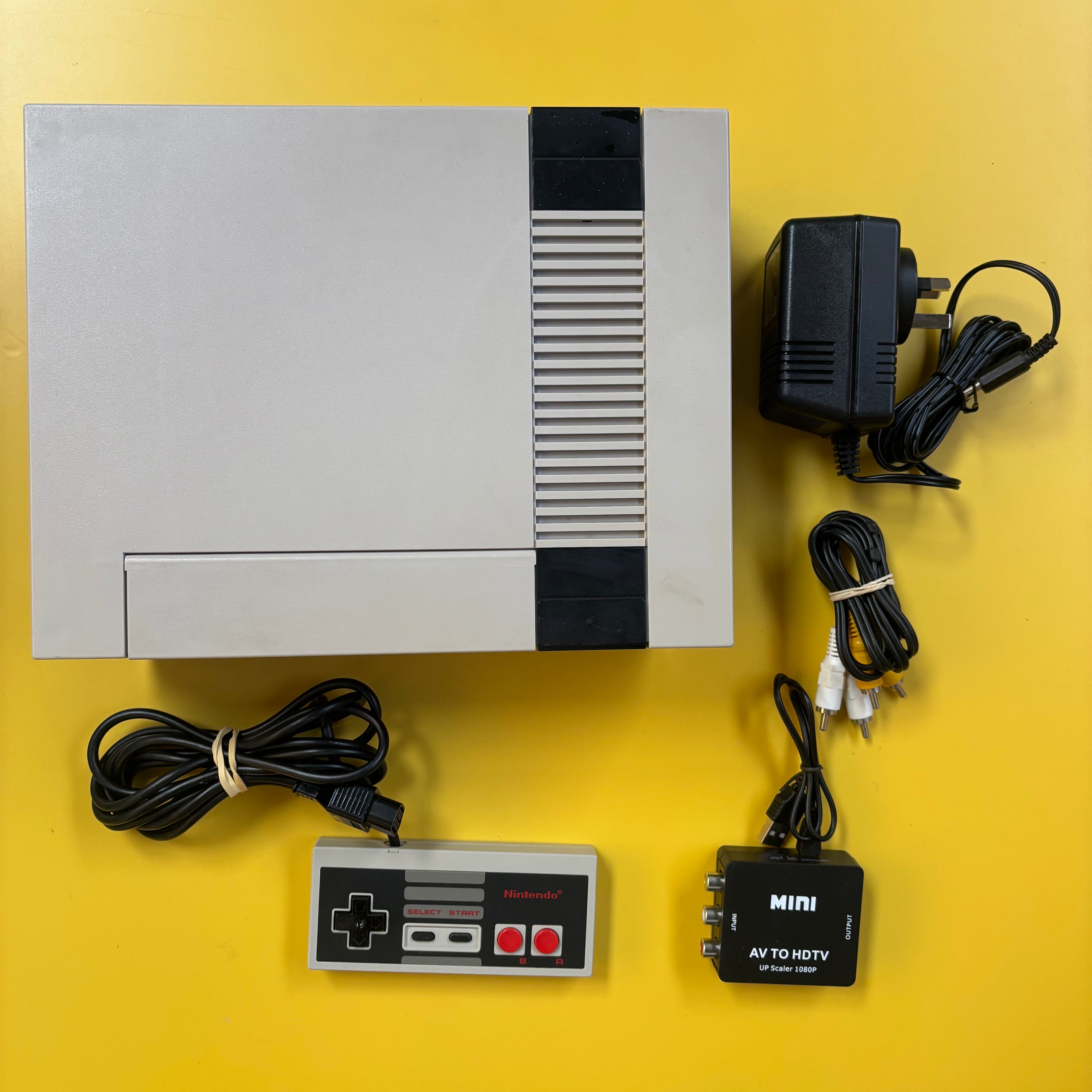 NES - REGION FREE + New 72 Pin + HDMI Converter