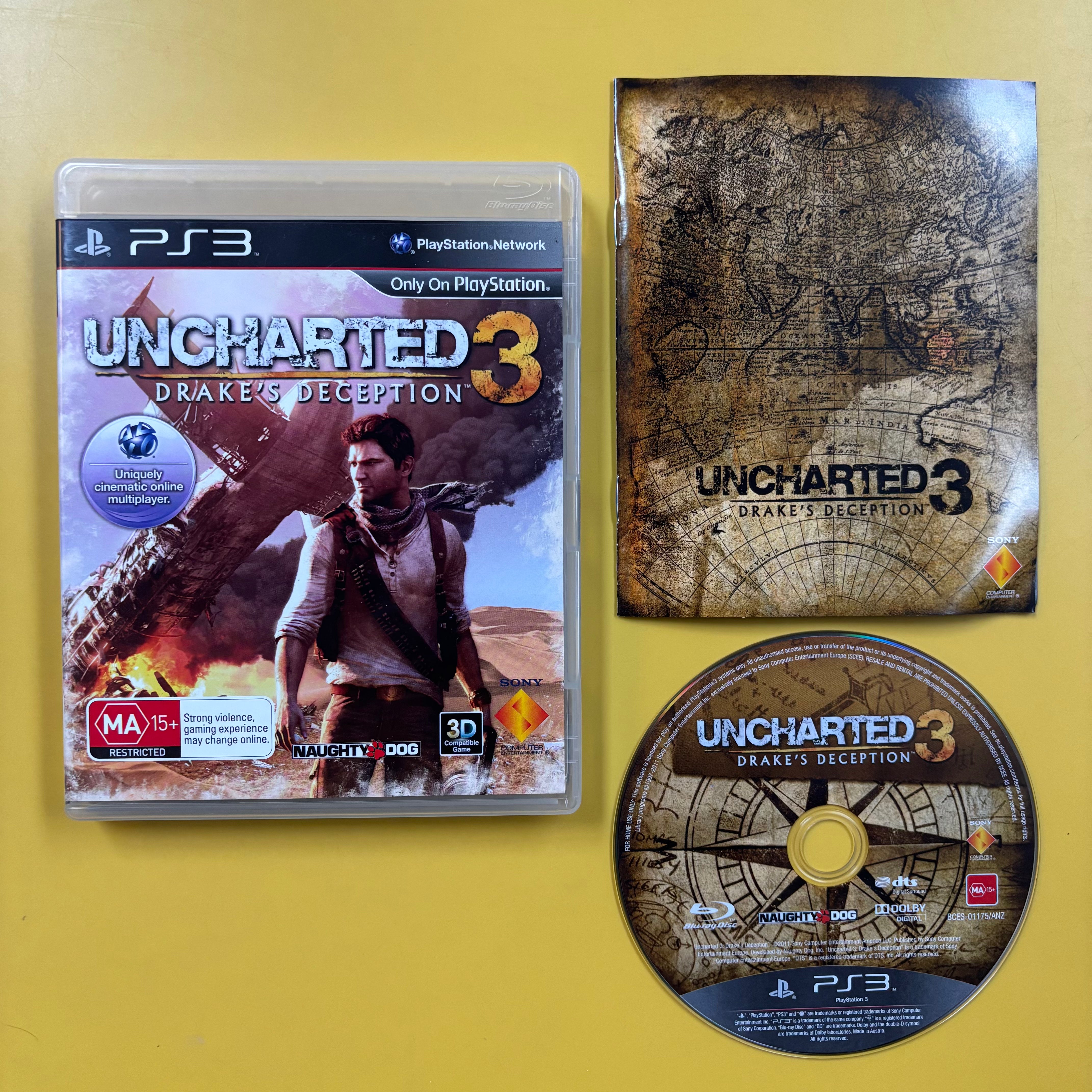 PS3 - Uncharted 3 Drake's Deception