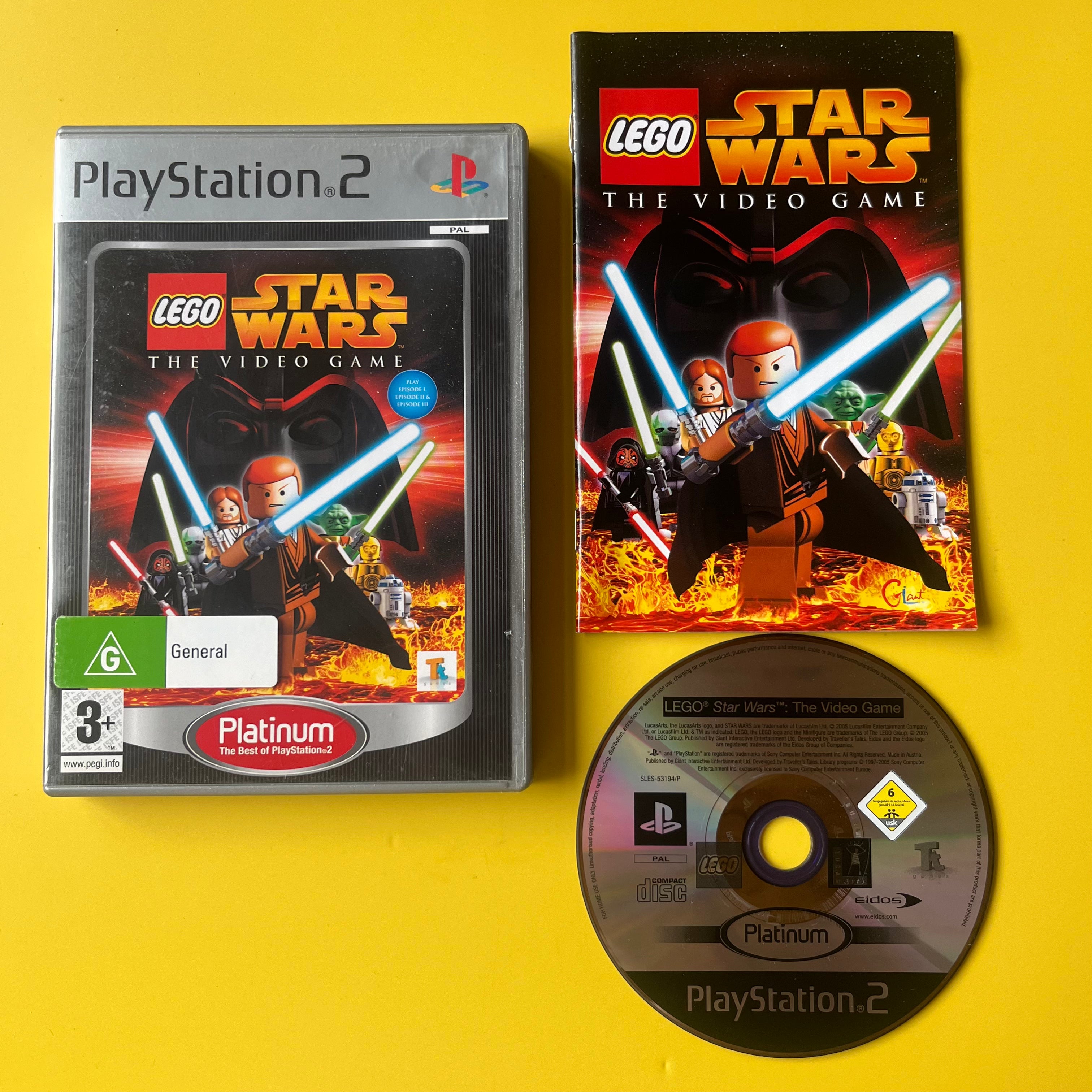 PS2 - LEGO - Star Wars - The Video Game