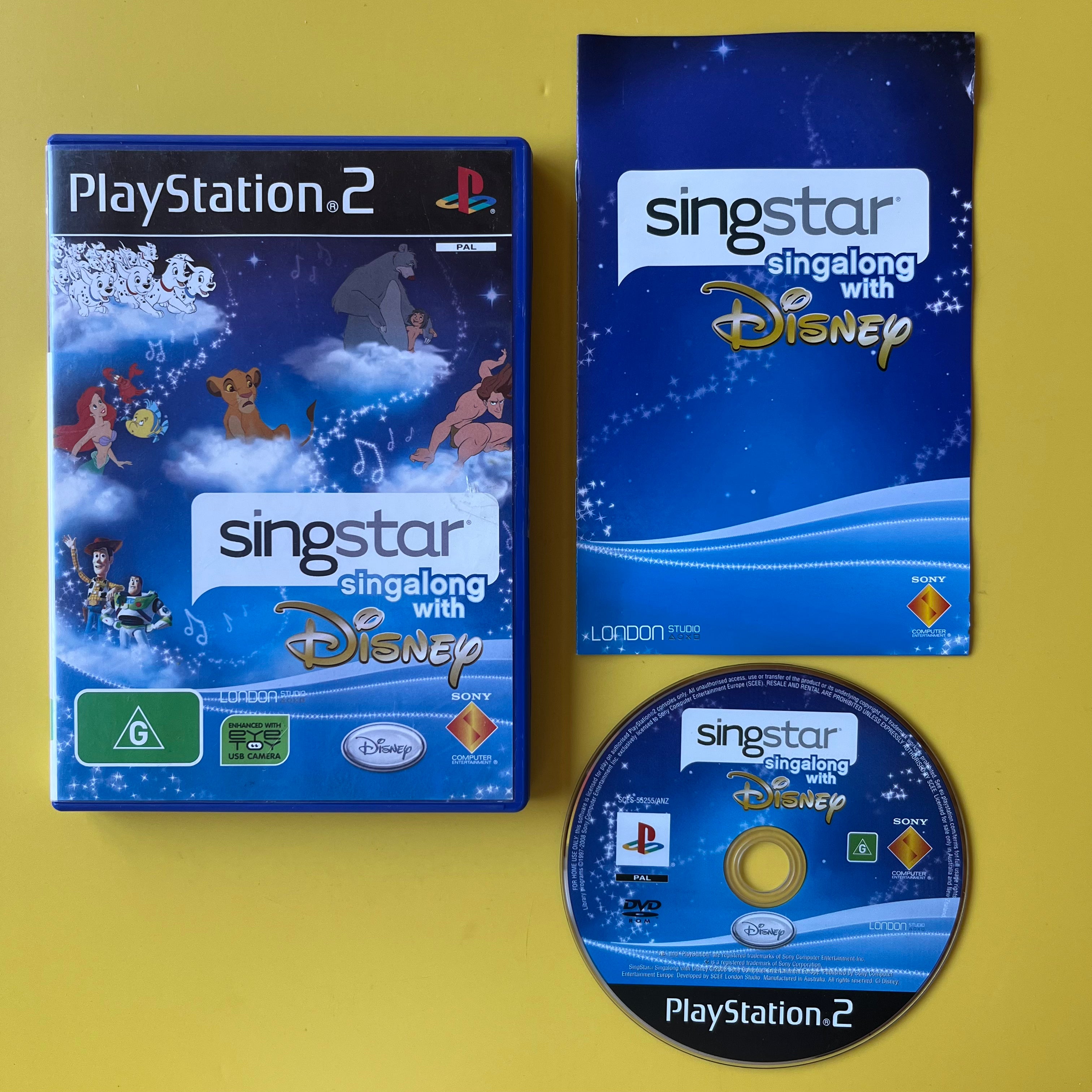 PS2 - SingStar Singalong with Disney