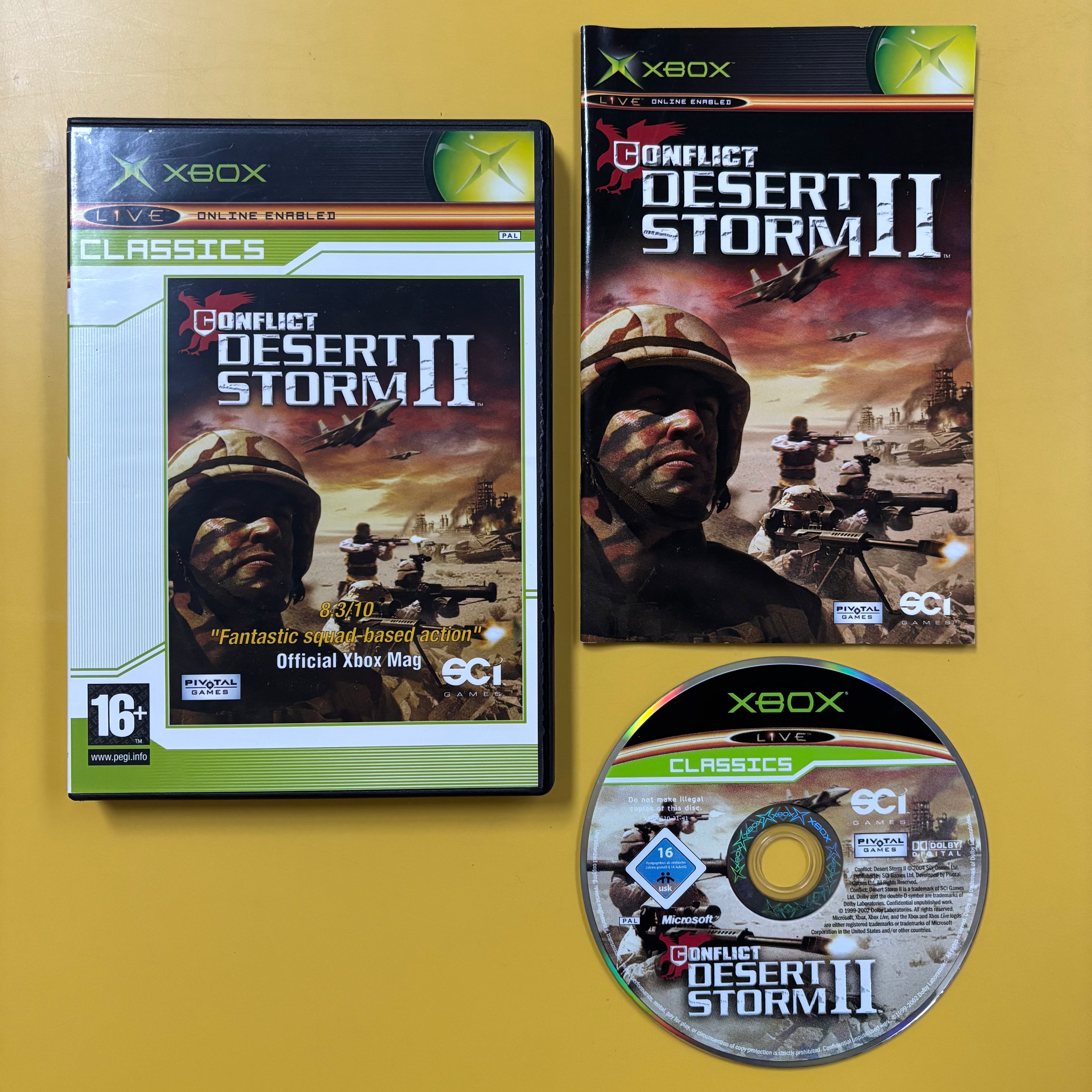 Xbox - Conflict Desert Storm II