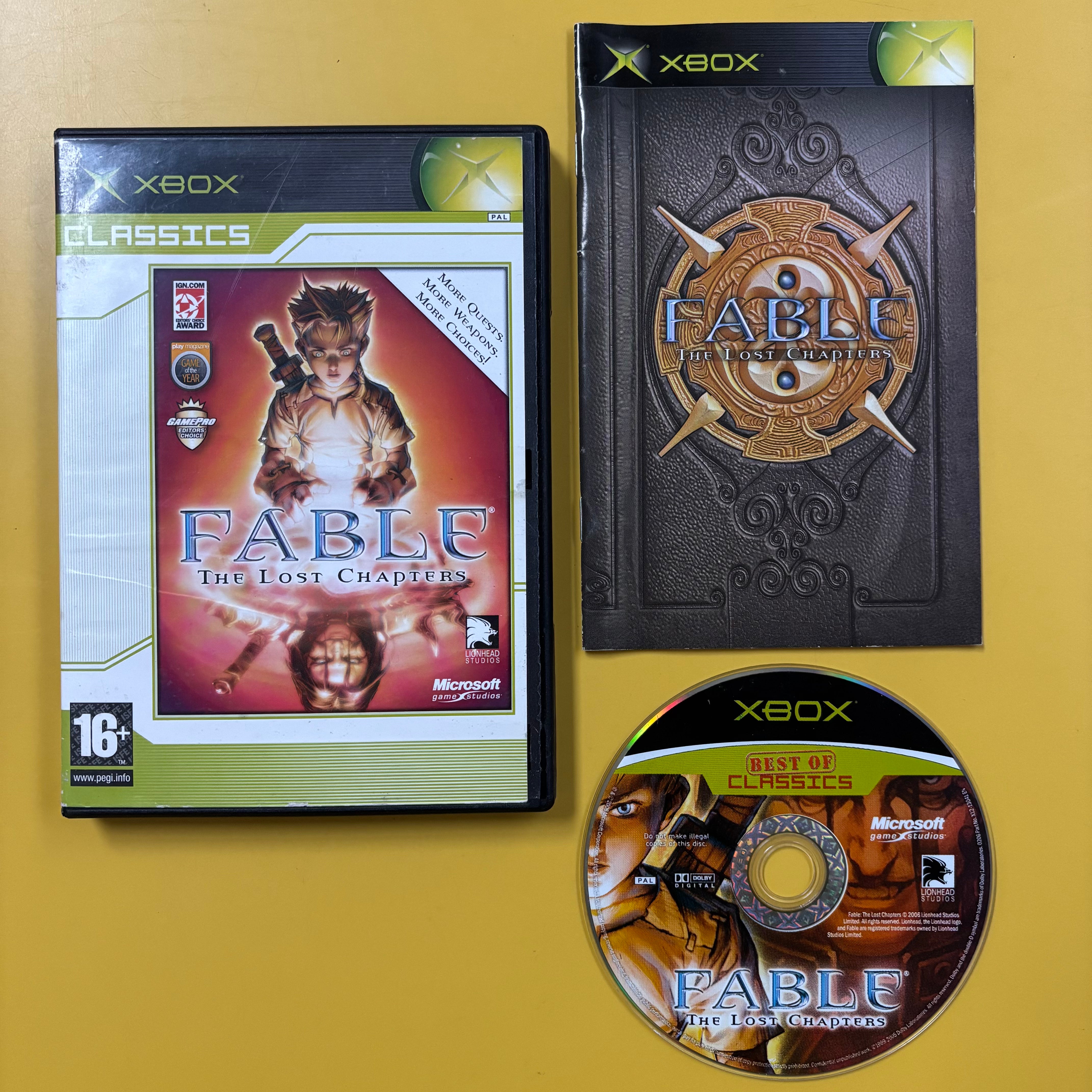 Xbox - Fable The Lost Chapters