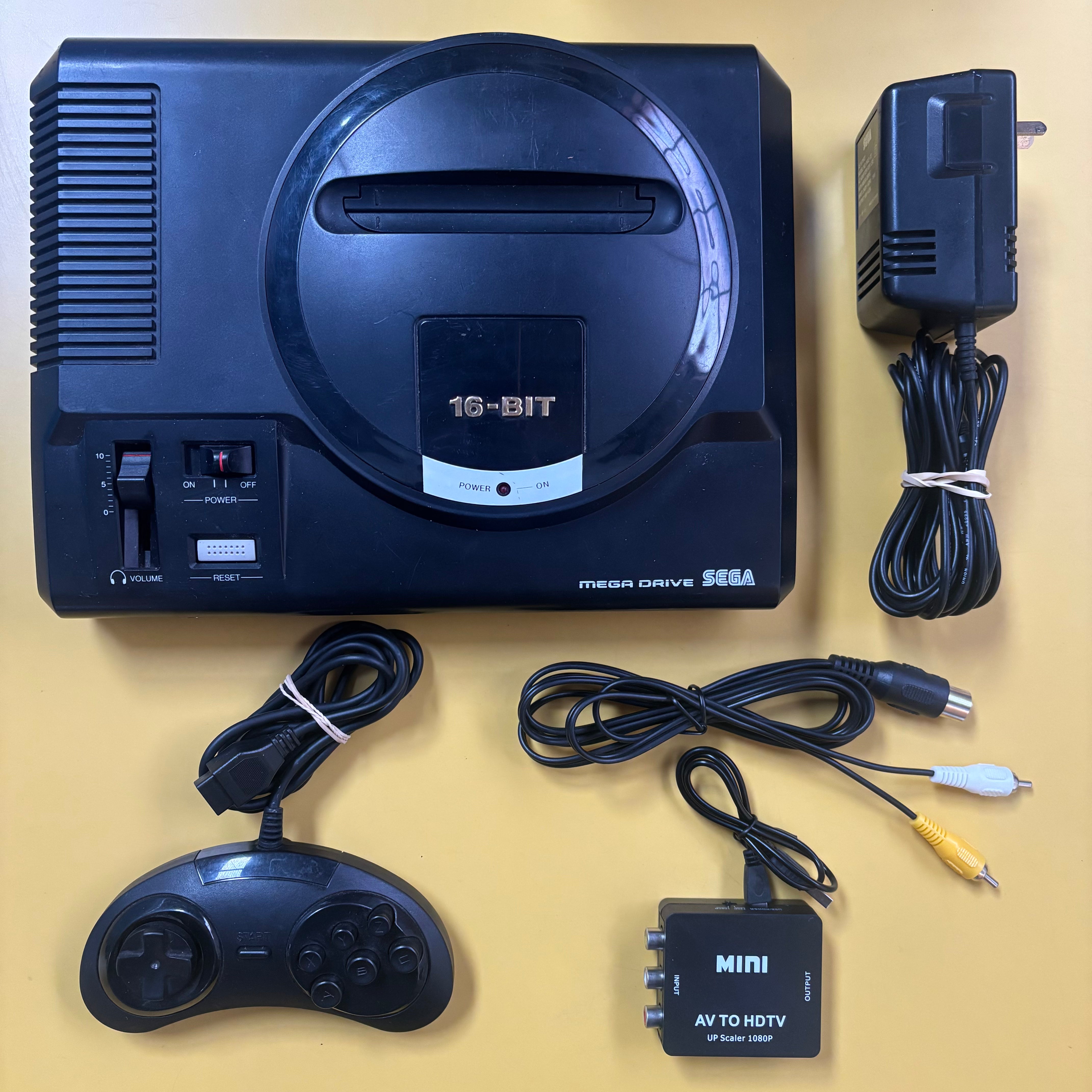 Sega Mega Drive - 16 Bit - Console + HDMI