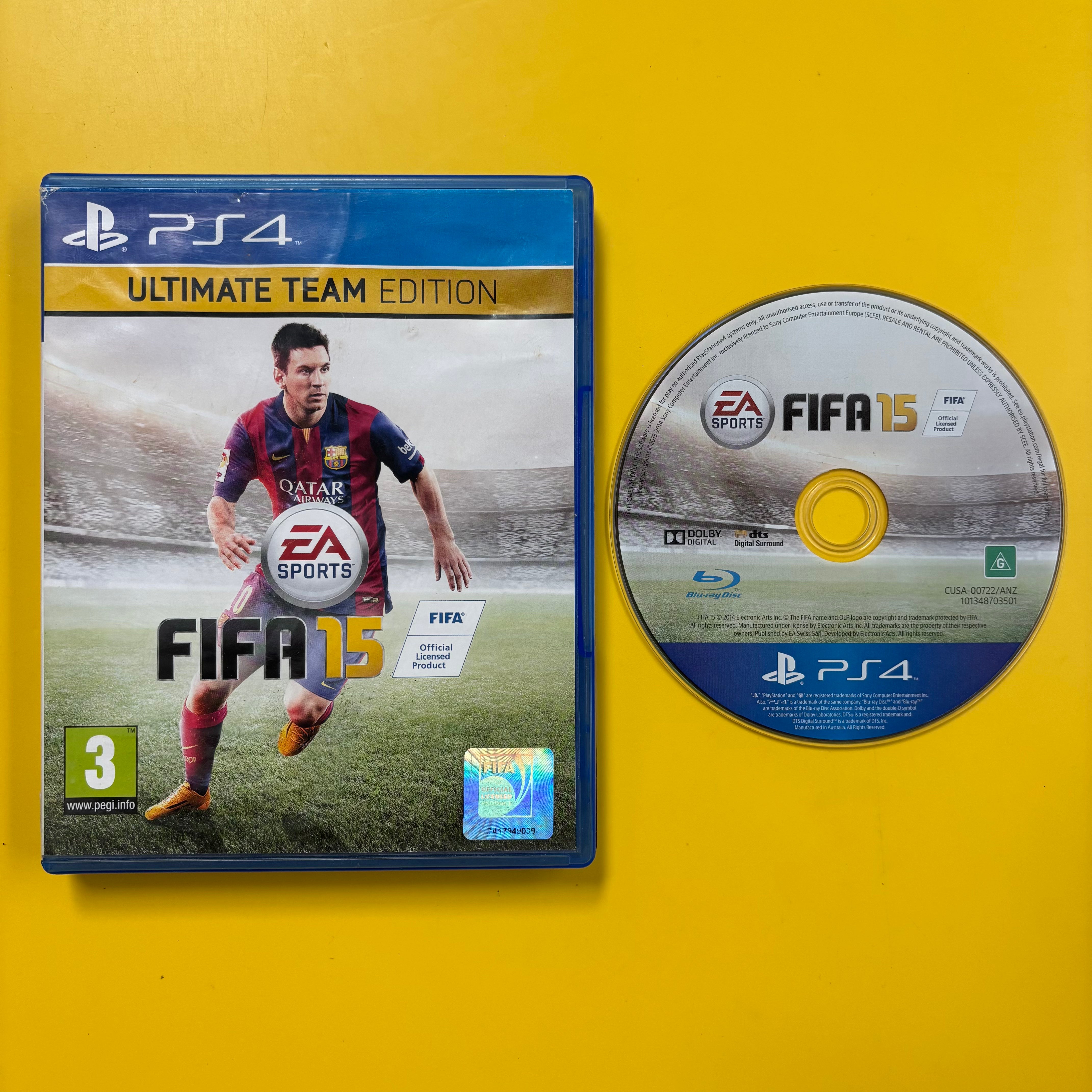 PS4 - FIFA 15 - Ultimate Team Edition