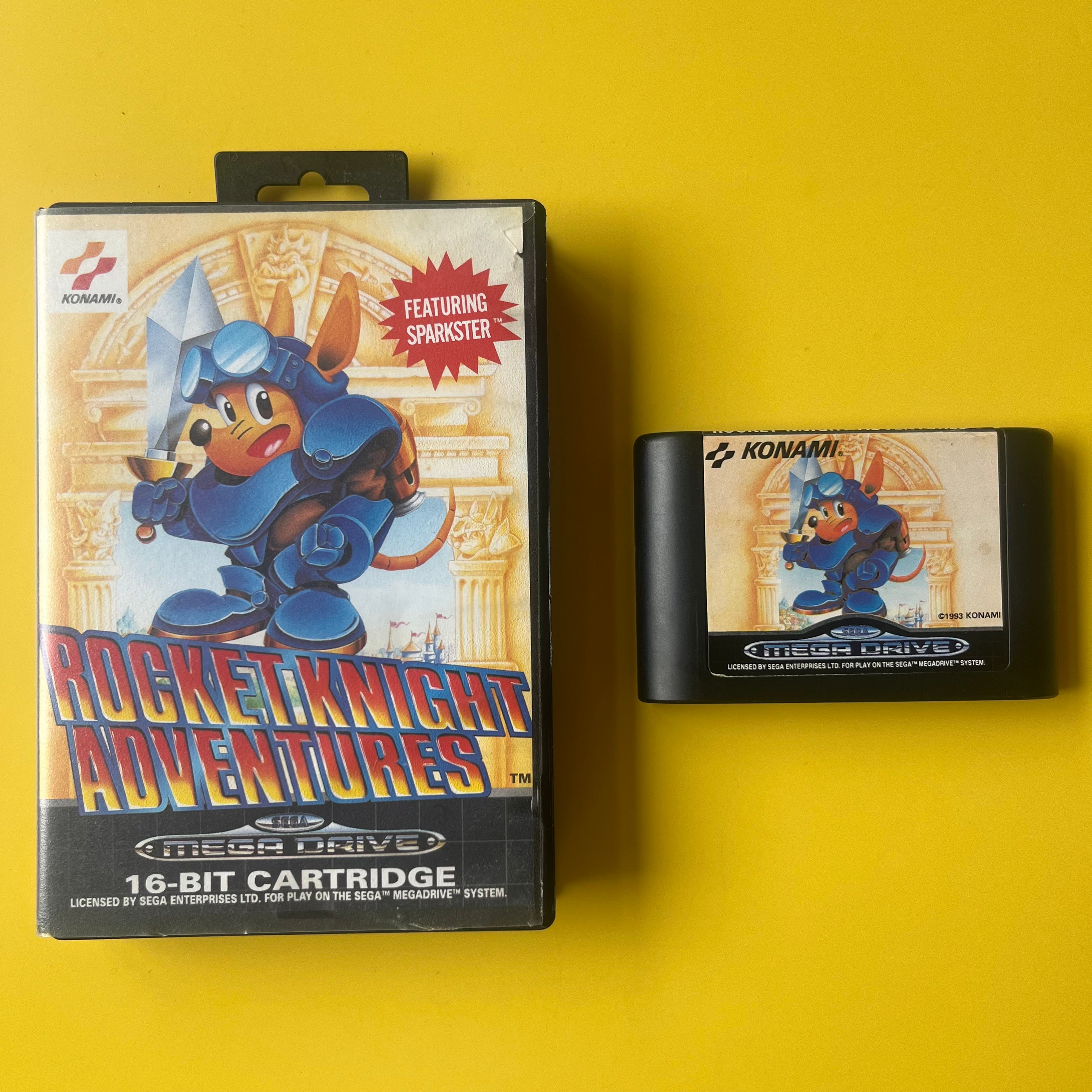 Jeu SEGA Mega Drive – Rocket Knight Adventures – PAL – Très Bon état