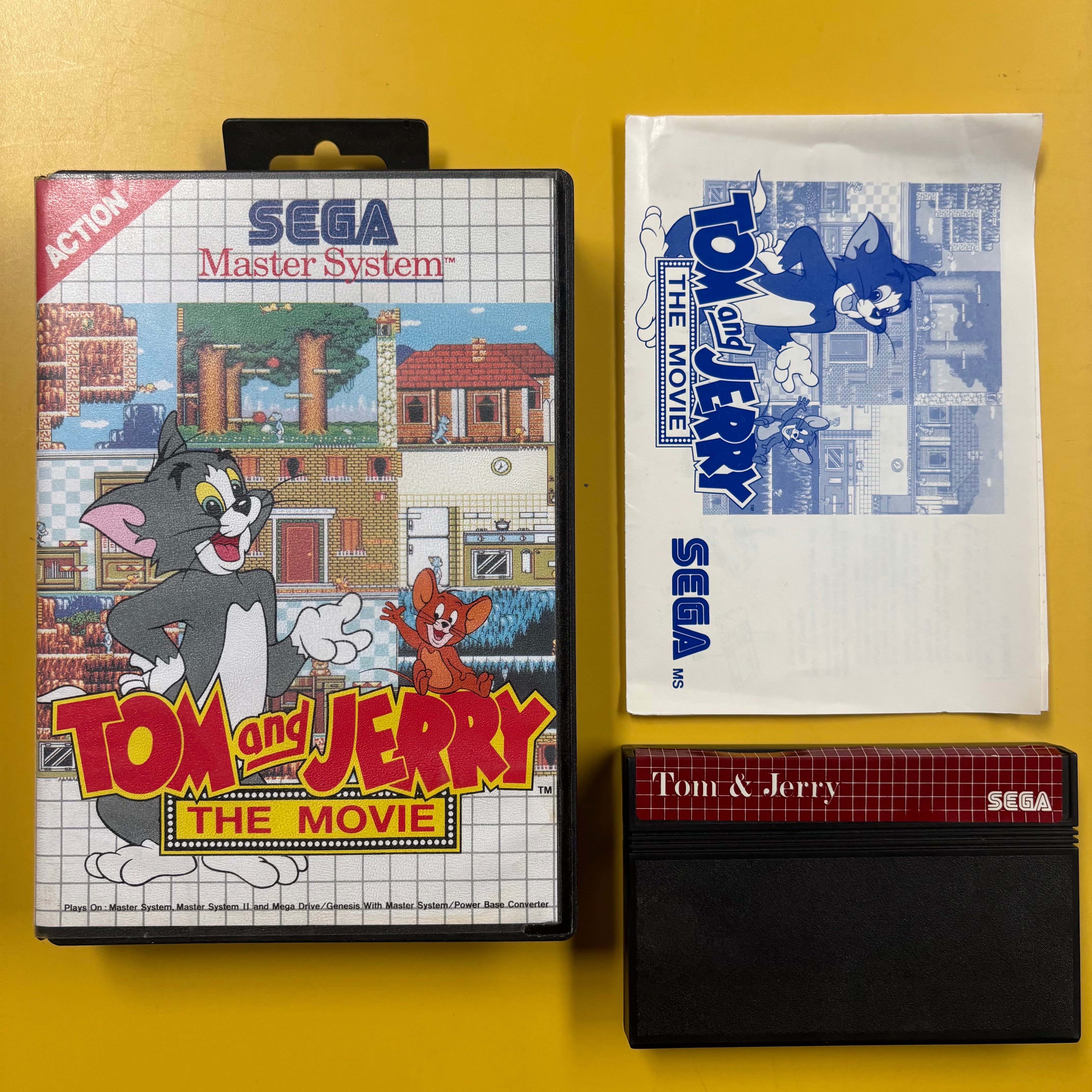 Sega Master System - Tom and Jerry The Movie