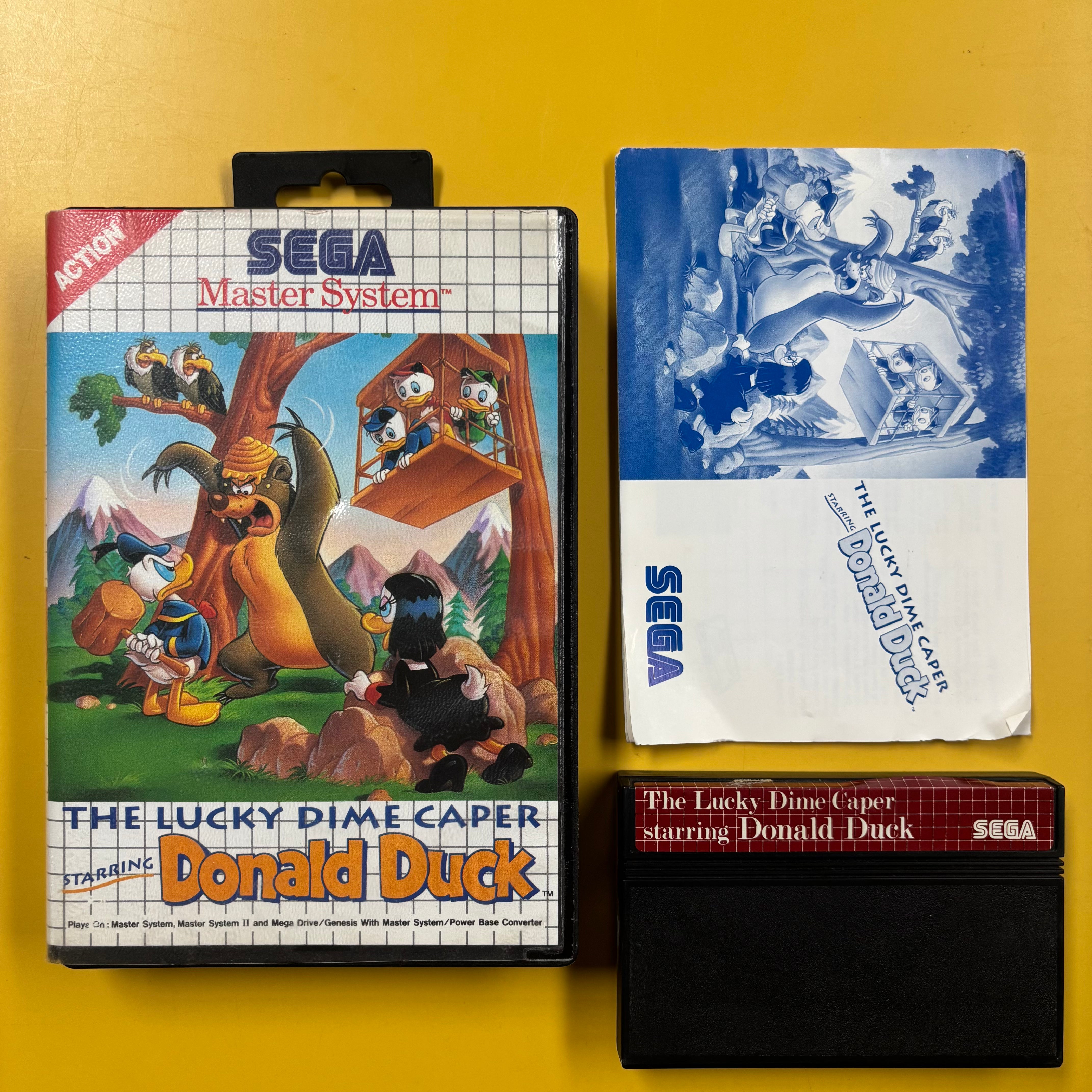 Sega Master System - The Lucky Dime Caper Starring Donald Duck