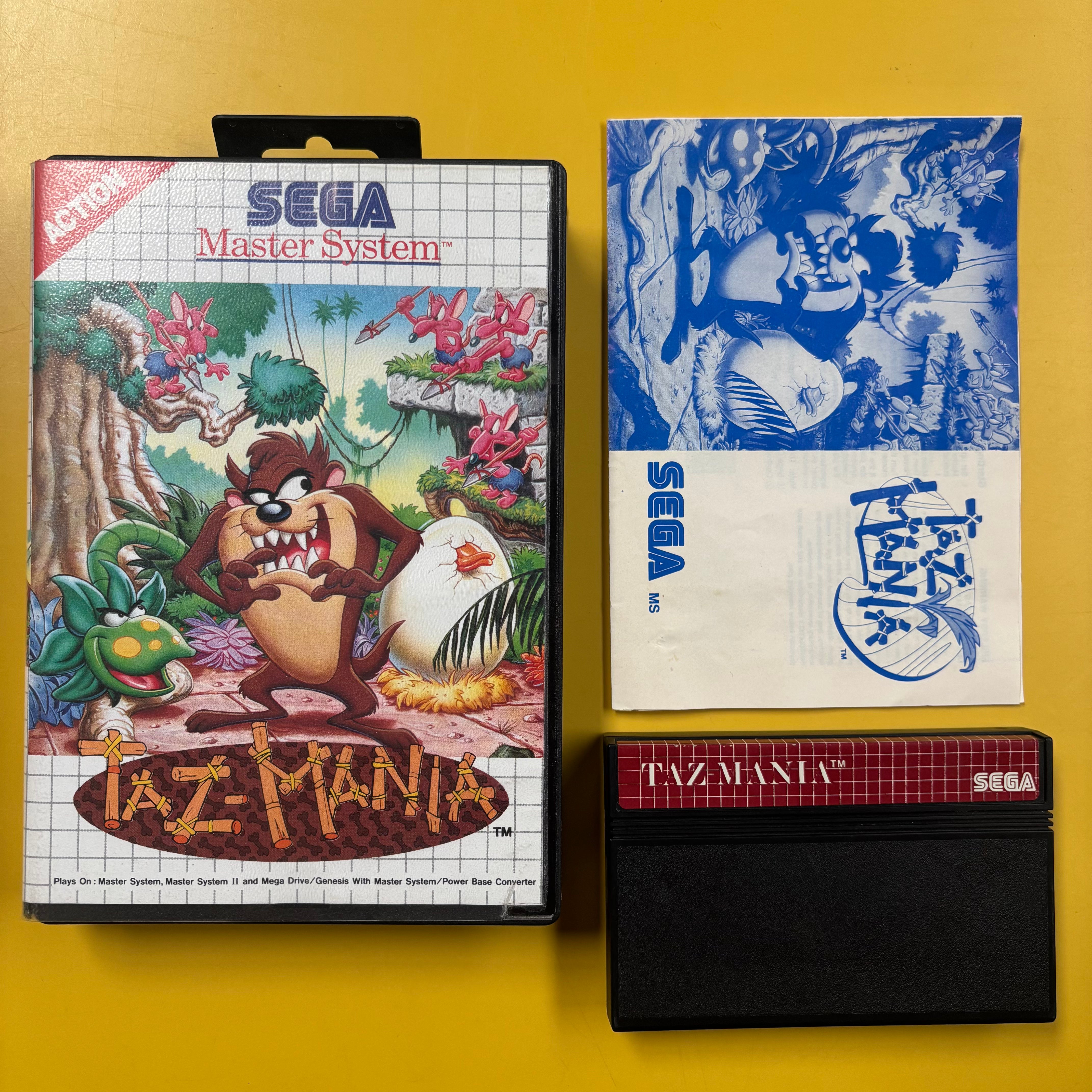 Sega Master System - Taz-Mania