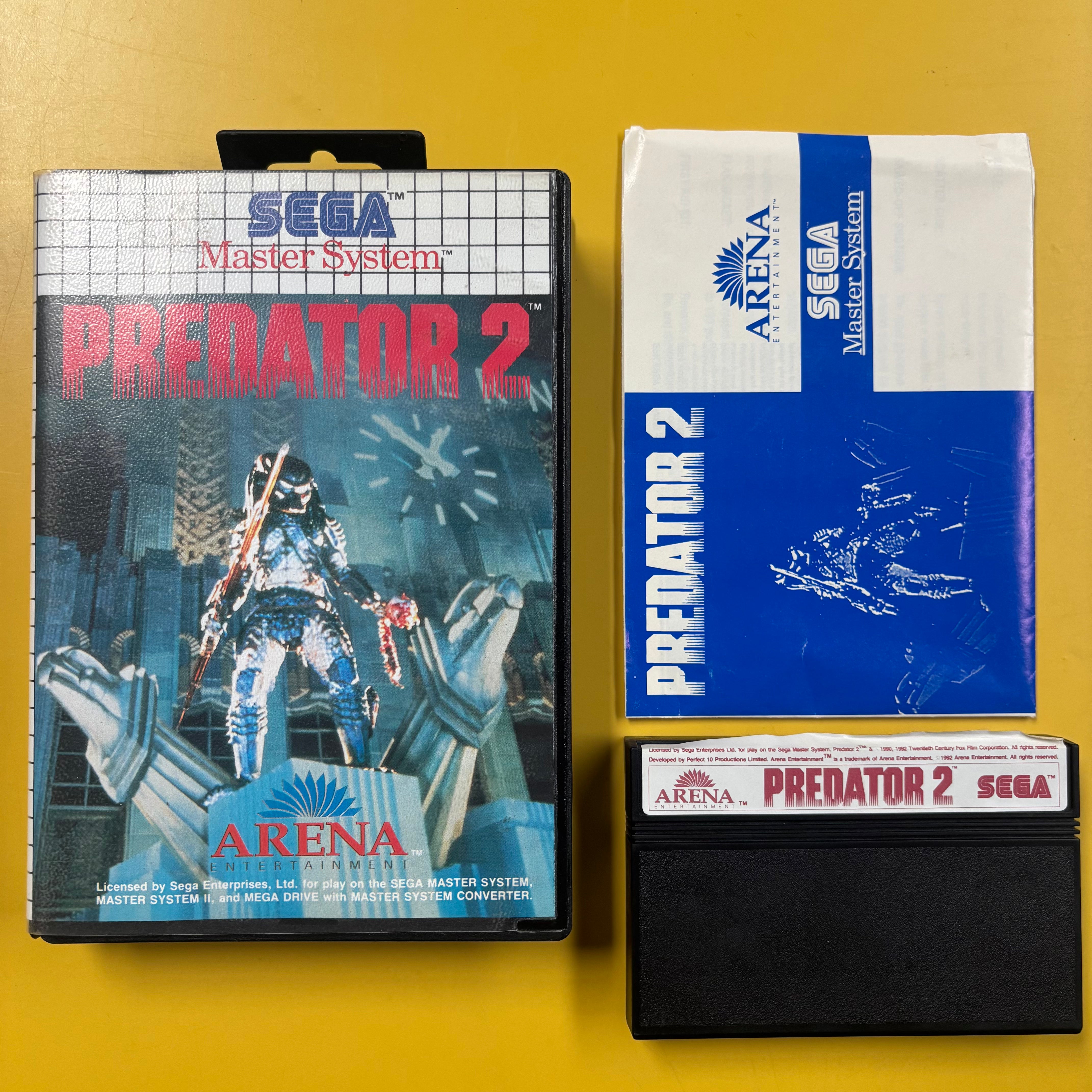 Sega Master System - Predator 2