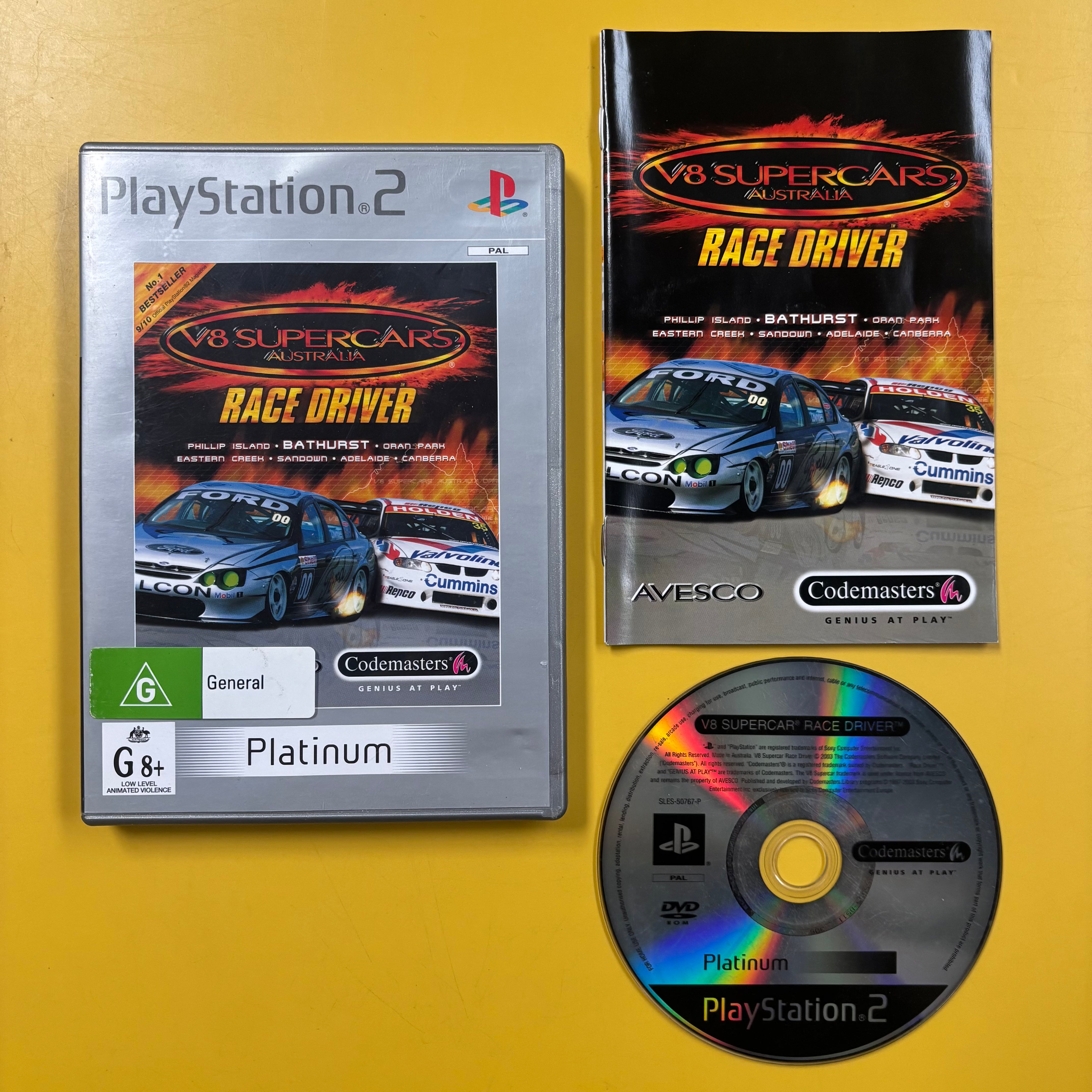 PS2 - V8 Supercar Race Driver