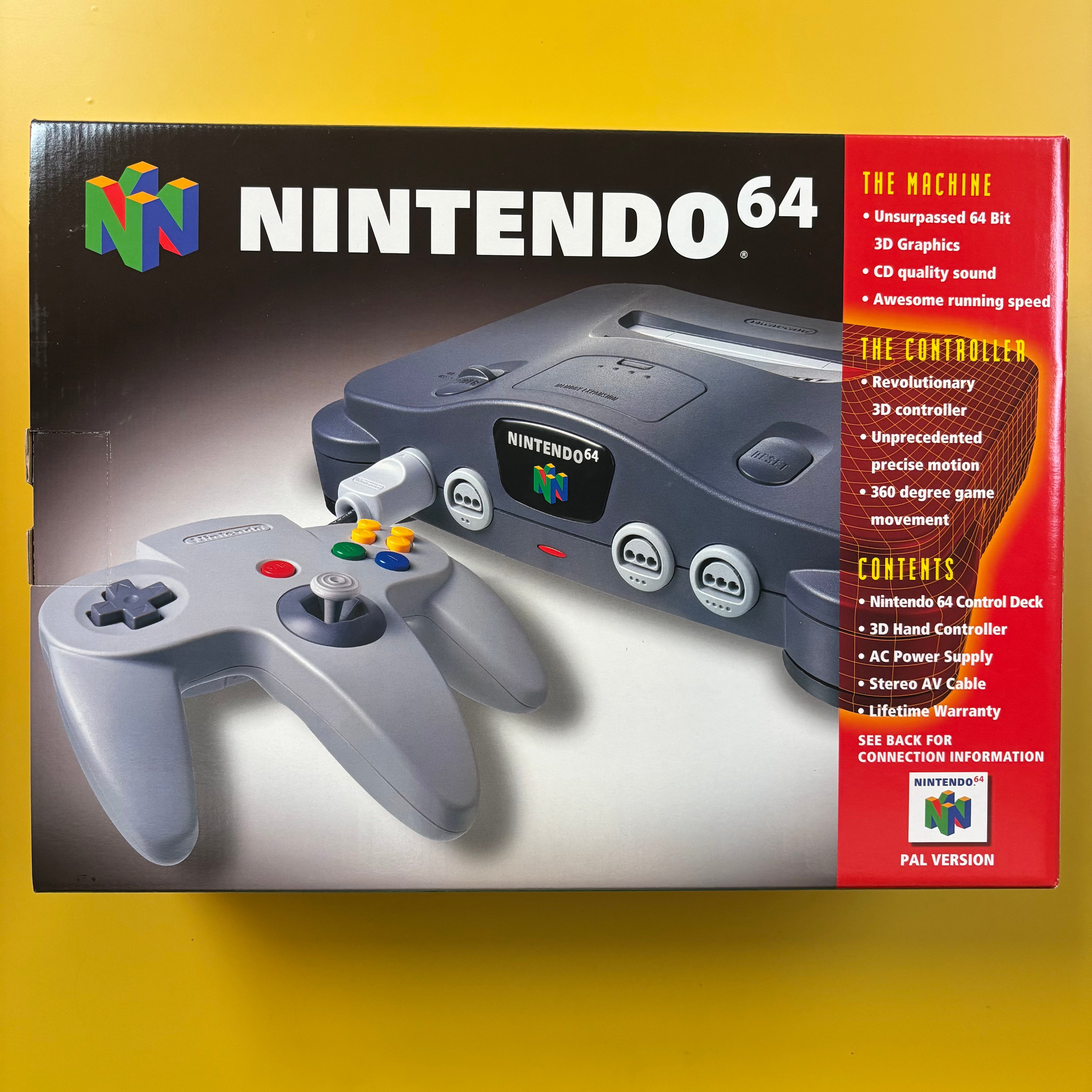 Nintendo 64 - Console - Twin Controller Pack + HDMI