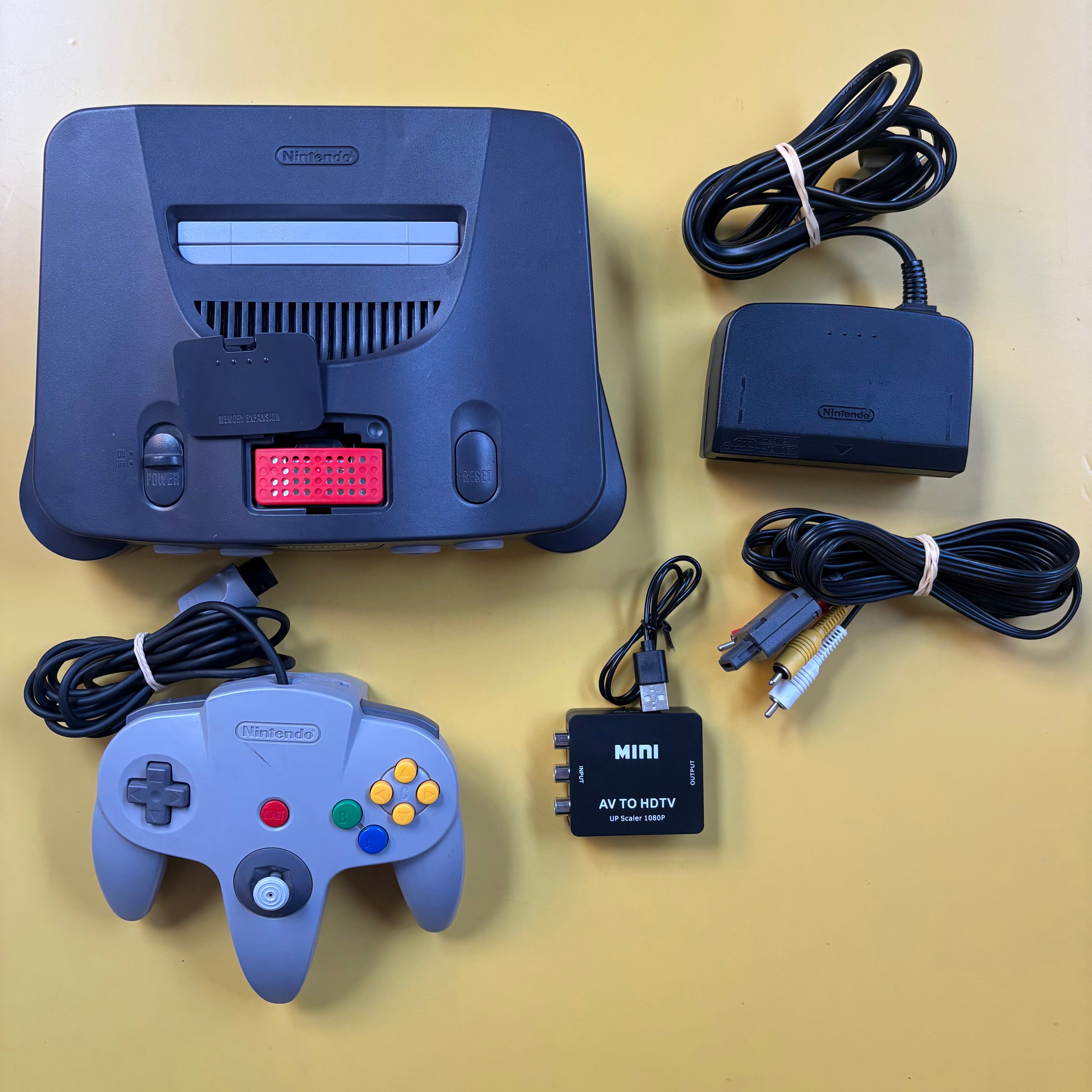 Nintendo 64 - Console - Twin Controller Pack + HDMI