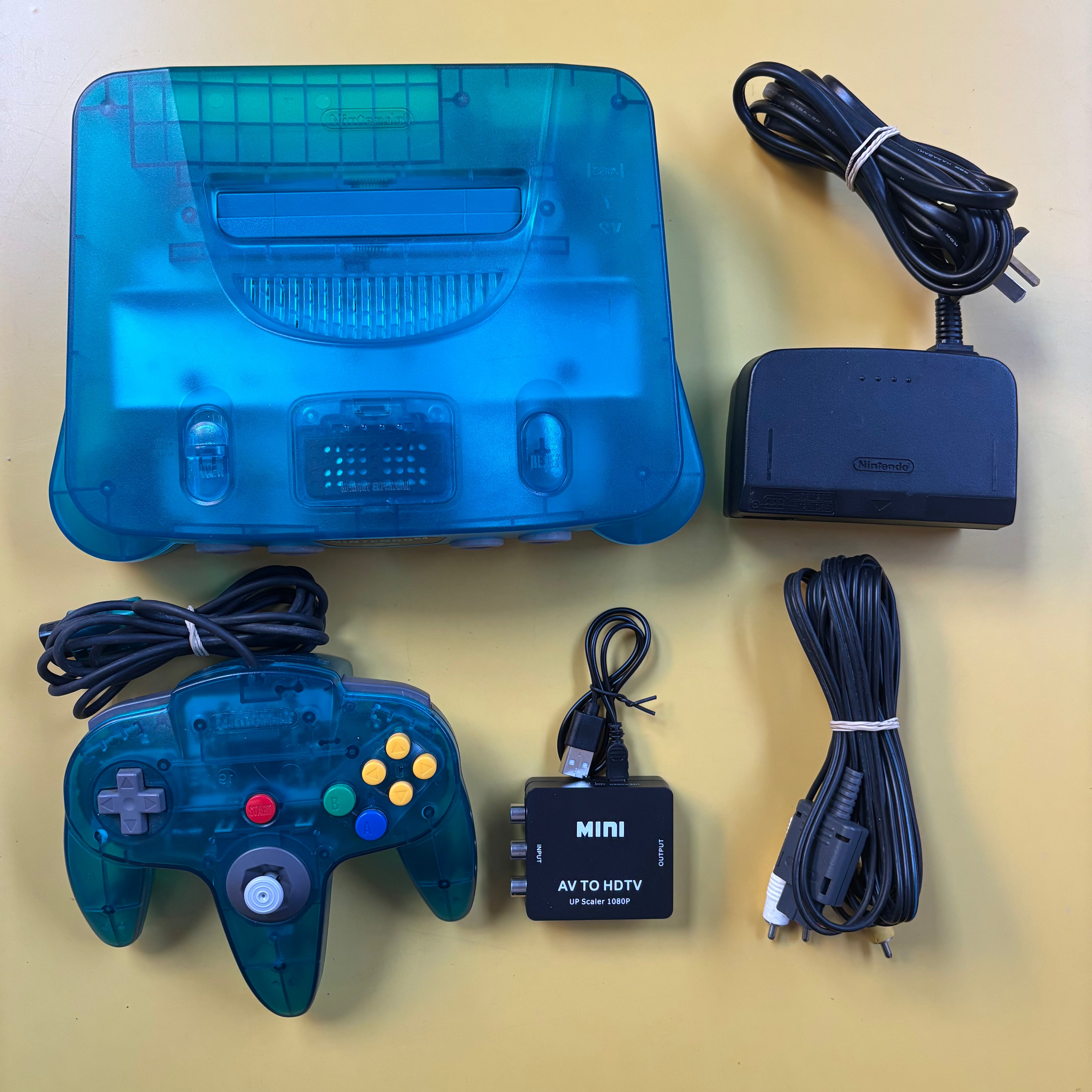 Nintendo 64 - Console - Ice Blue + HDMI