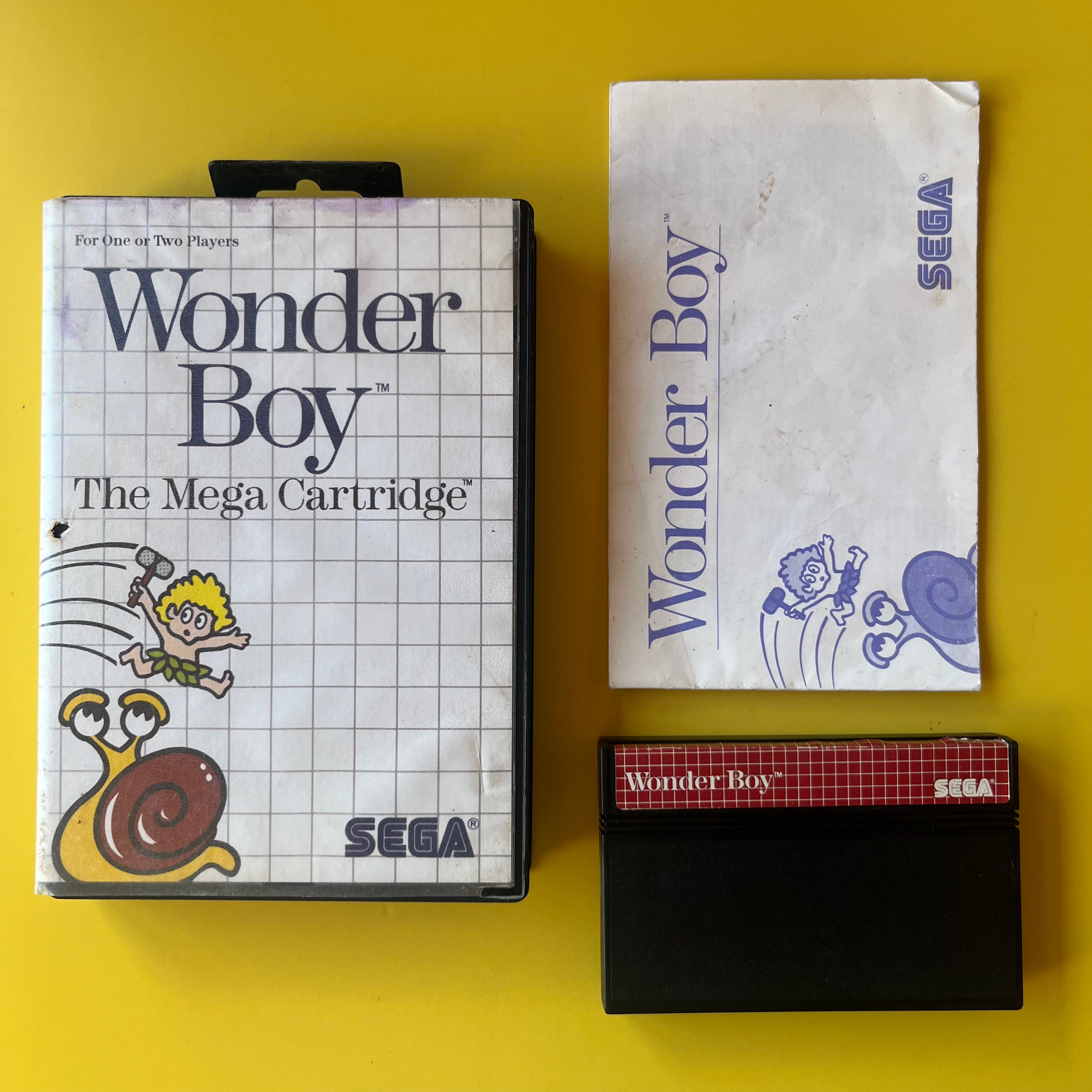 Sega Master System - Wonder Boy The Mega Cartridge