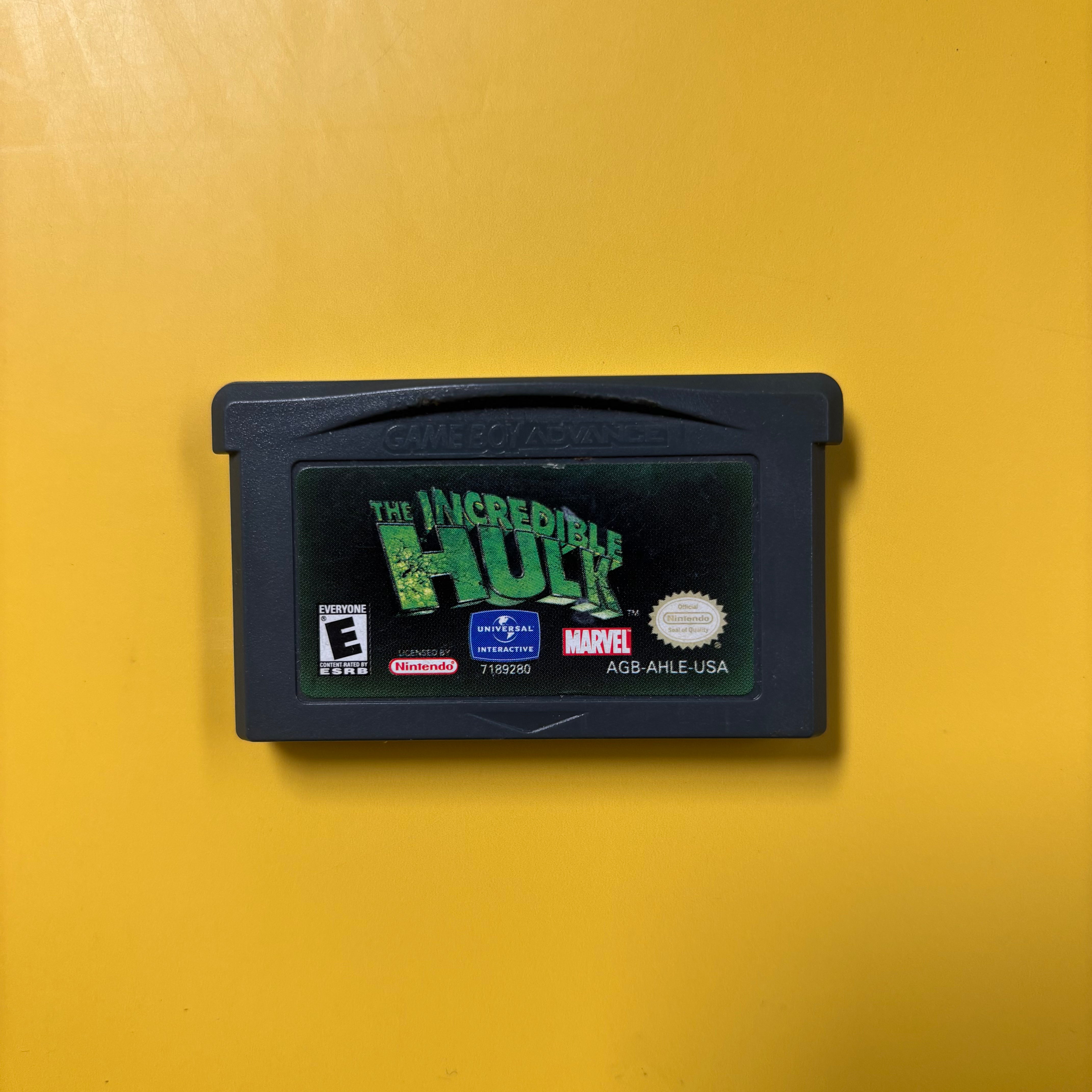 Game Boy Advance - The Incredible Hulk