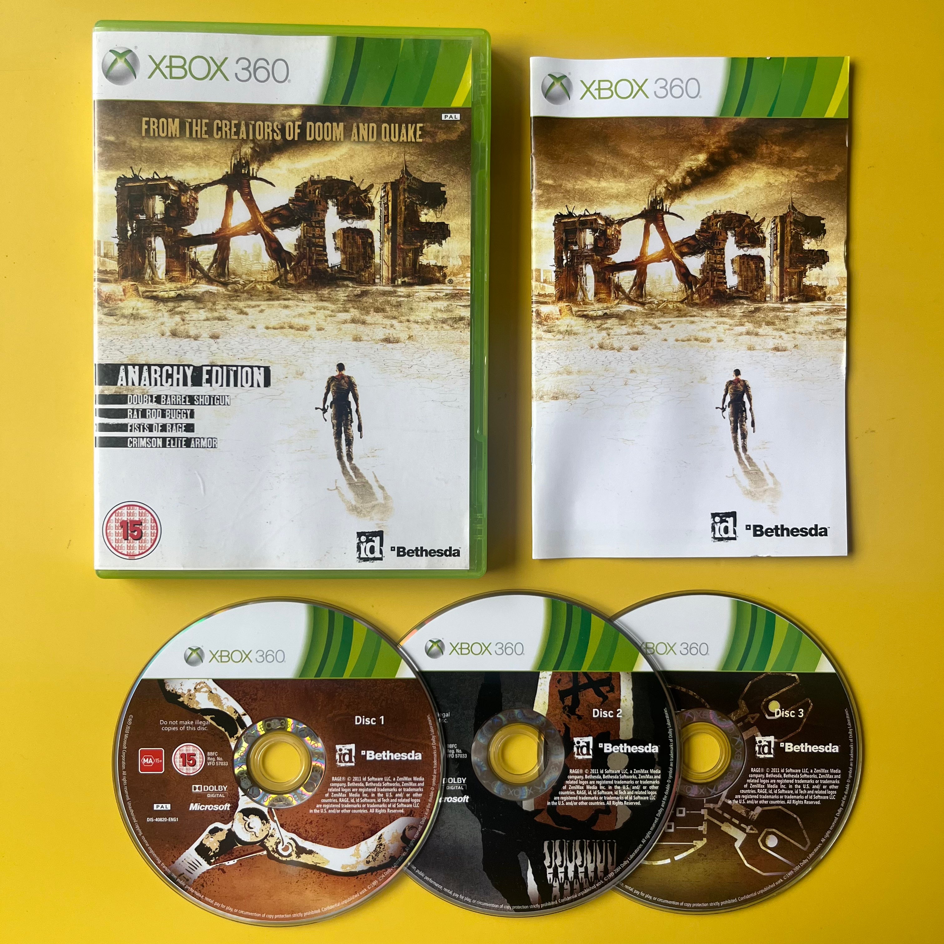 Buy Xbox 360 - Rage - Anarchy Edition Online in Australia | Xbox 360 ...