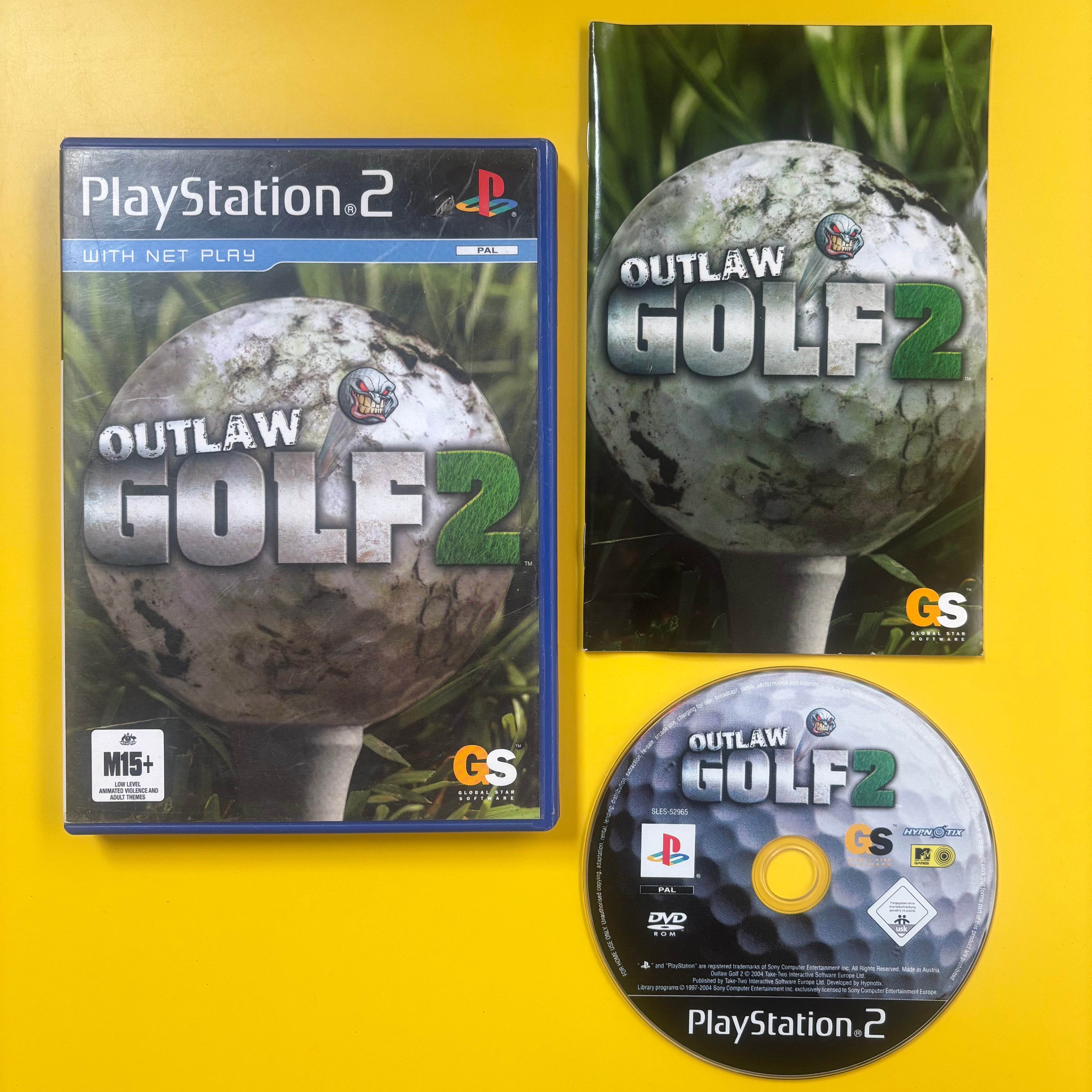 PS2 - Outlaw Golf 2