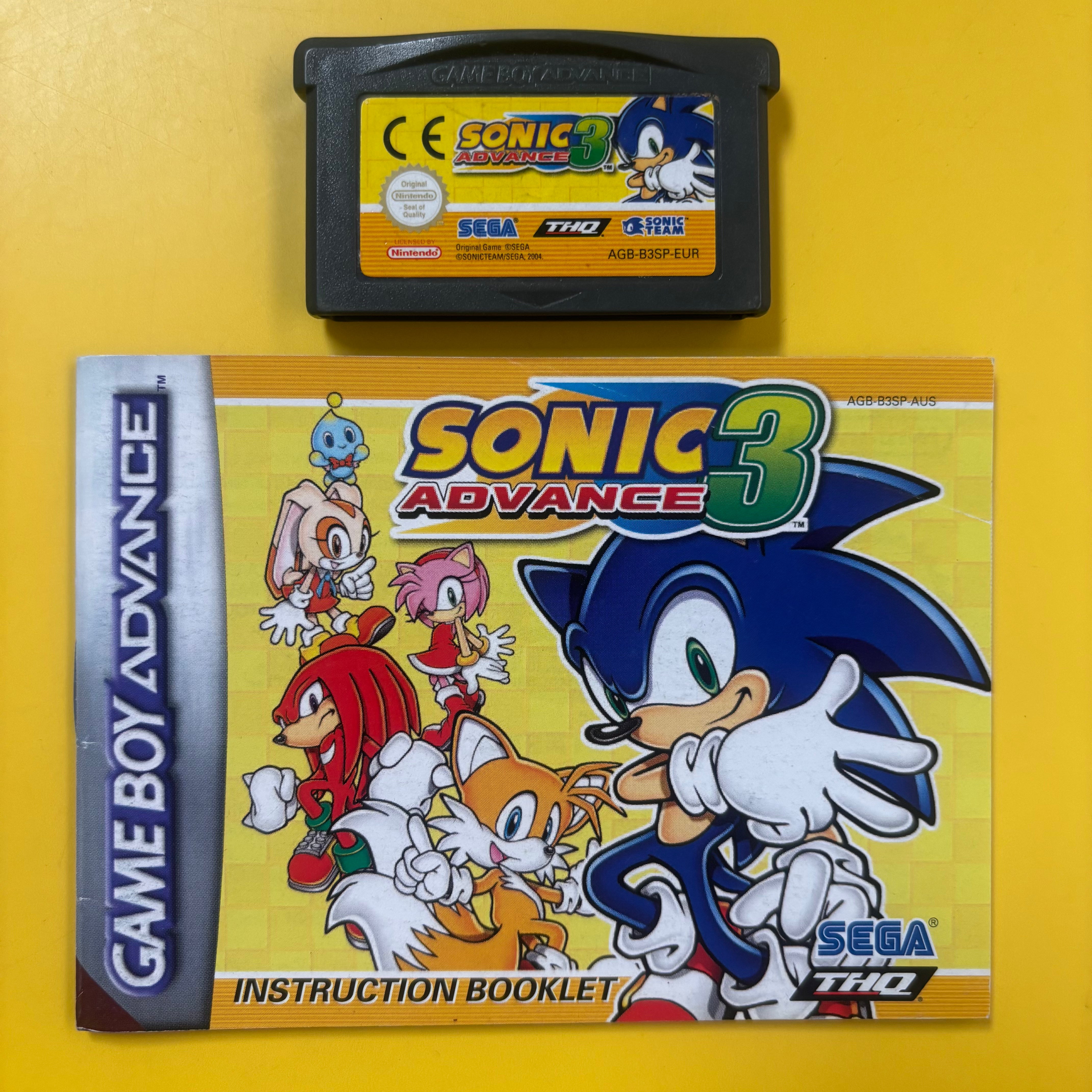 Game Boy Advance - Sonic Advance 3